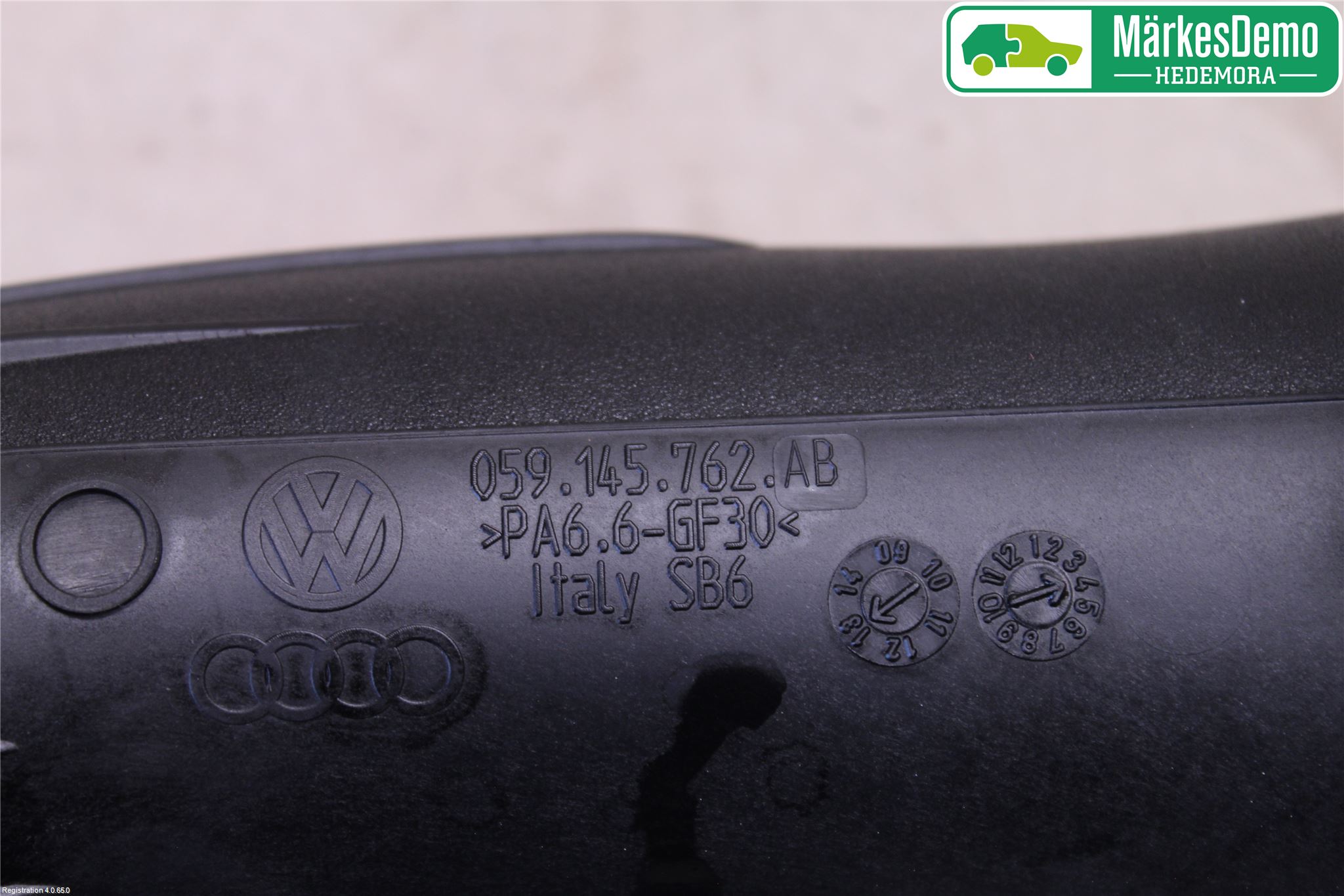 Audi A7/S7 4G 11-17 Laddluft-Intercoolerrör