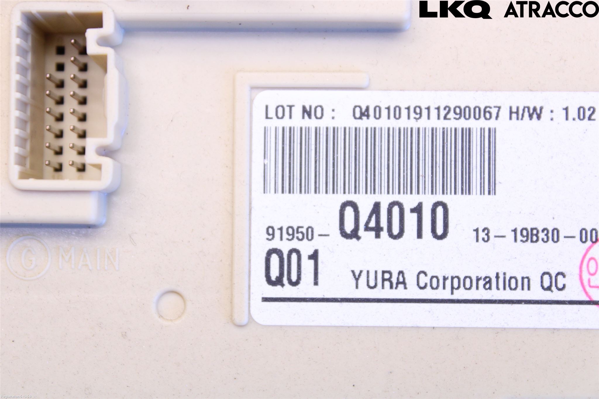 Kia NIRO (DE) 17-22 Säkringsdosa-Elcentral