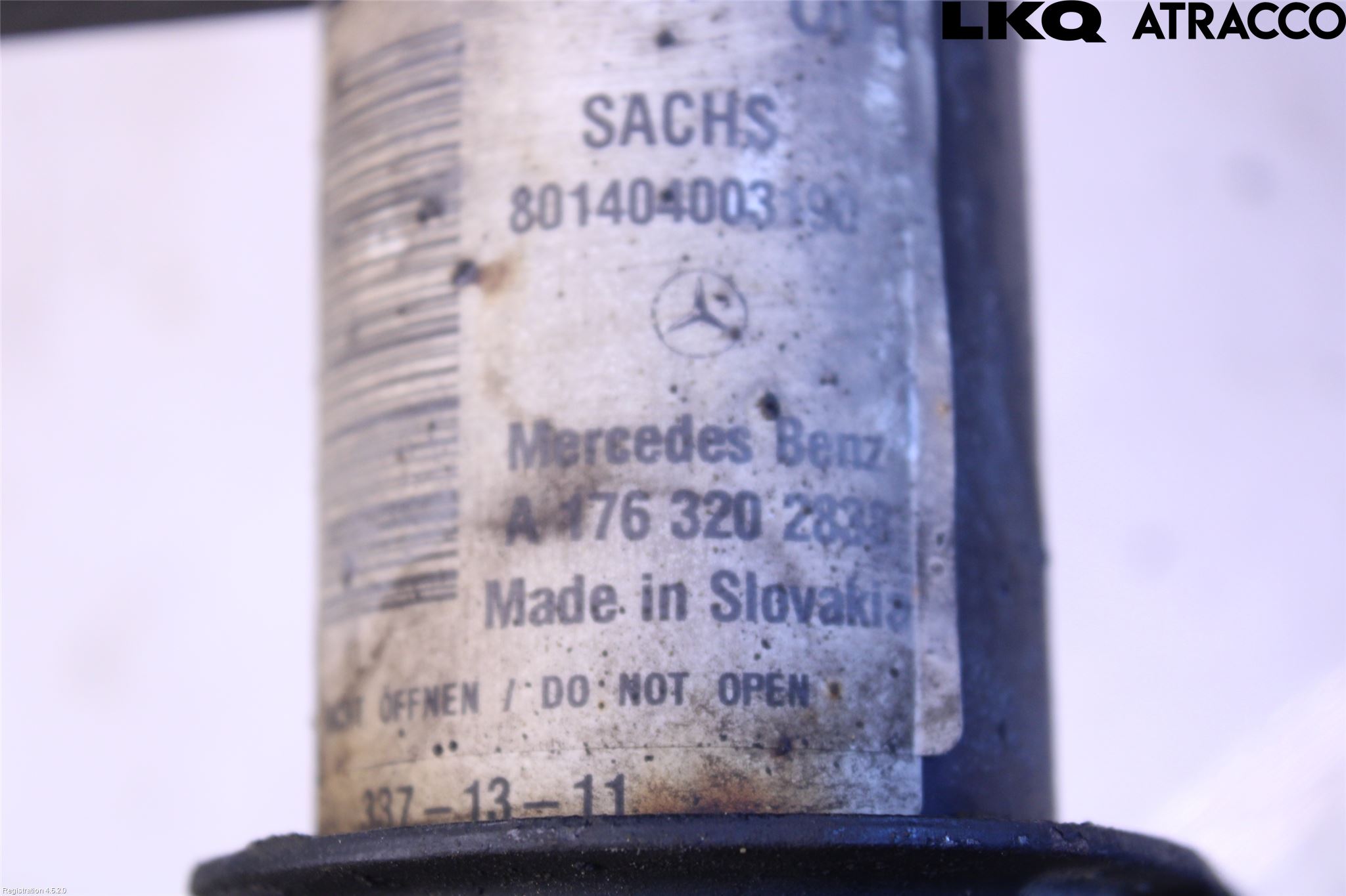 Mercedes-Benz MB A-KLASS (W176) 13-18 Fjäderben Fram Höger