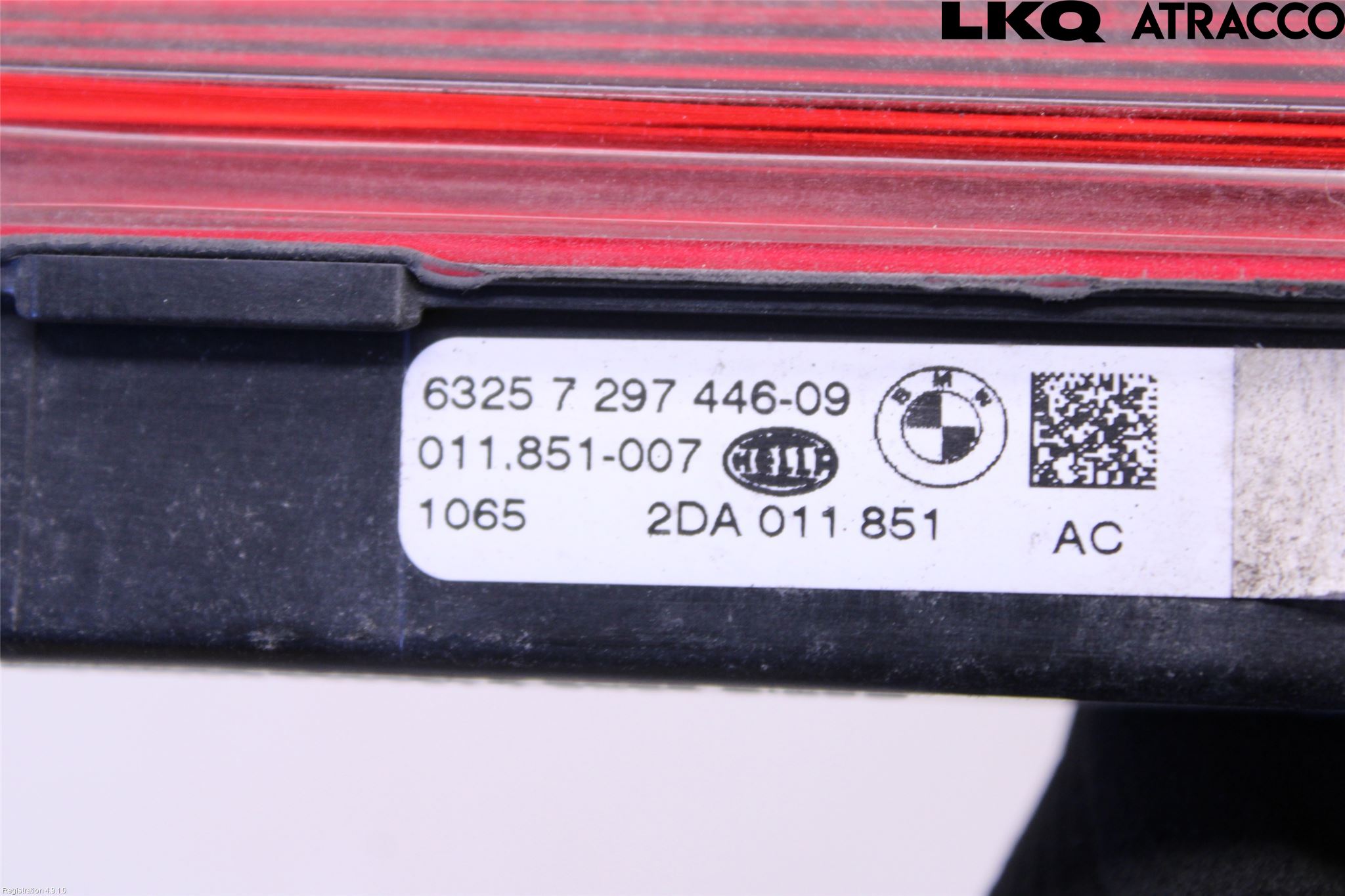 BMW 2 F45 Active Tourer 14-21 Bromsljus Bakruta