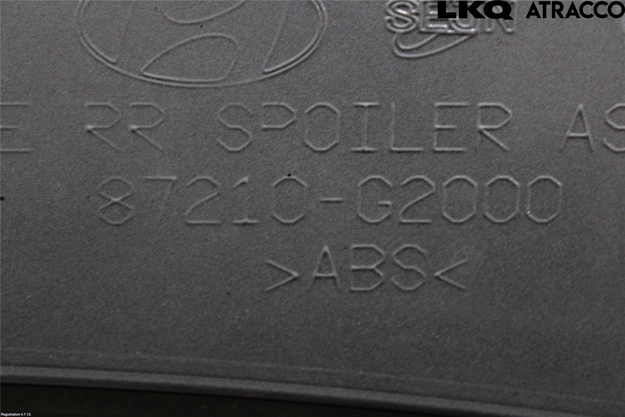 Hyundai IONIQ AE 17-22 Spoiler Baklucka