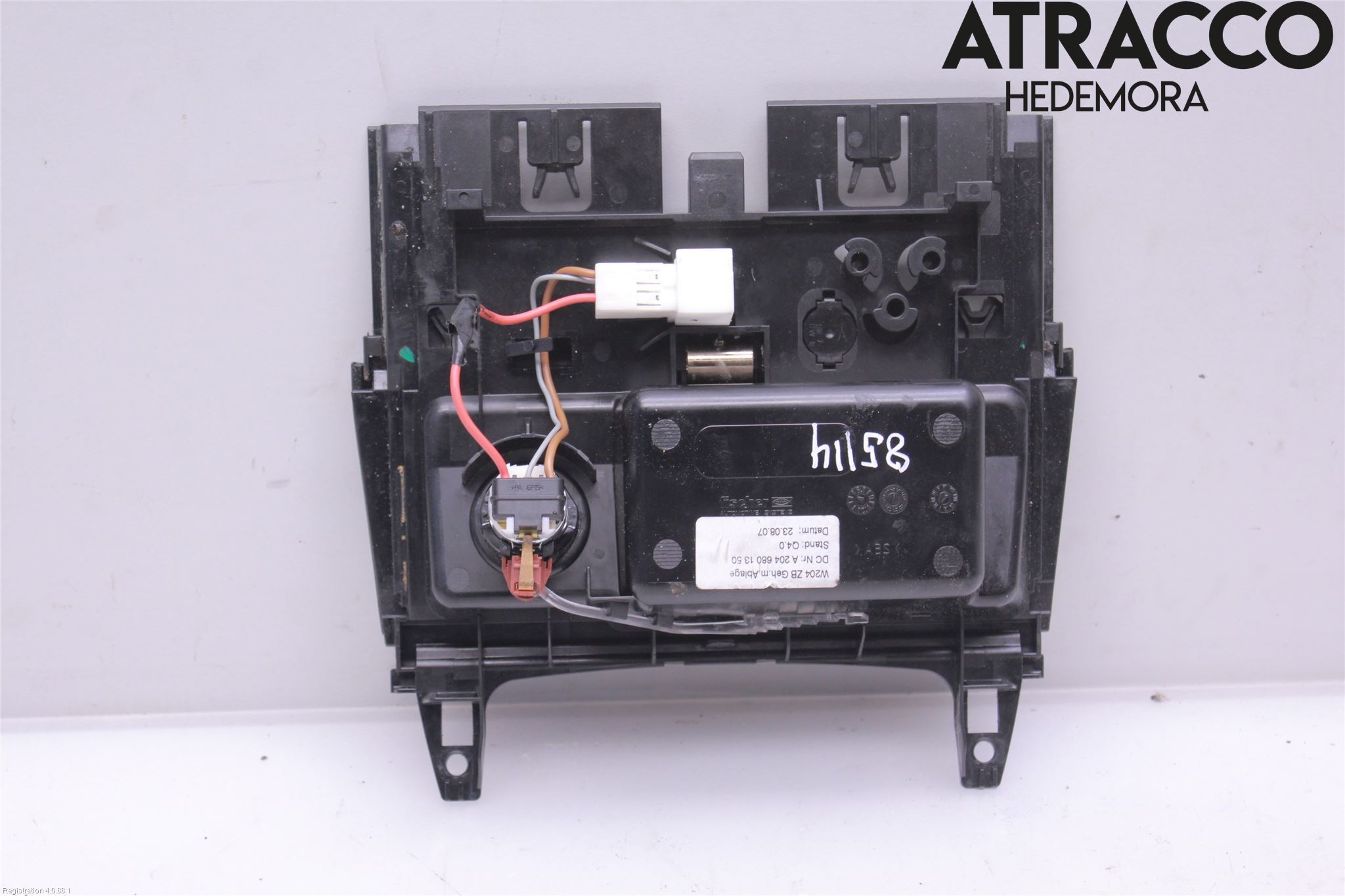 Mercedes-Benz MB C-KLASS (W204) 07-15 Instrumentbräda Förvaringsfack