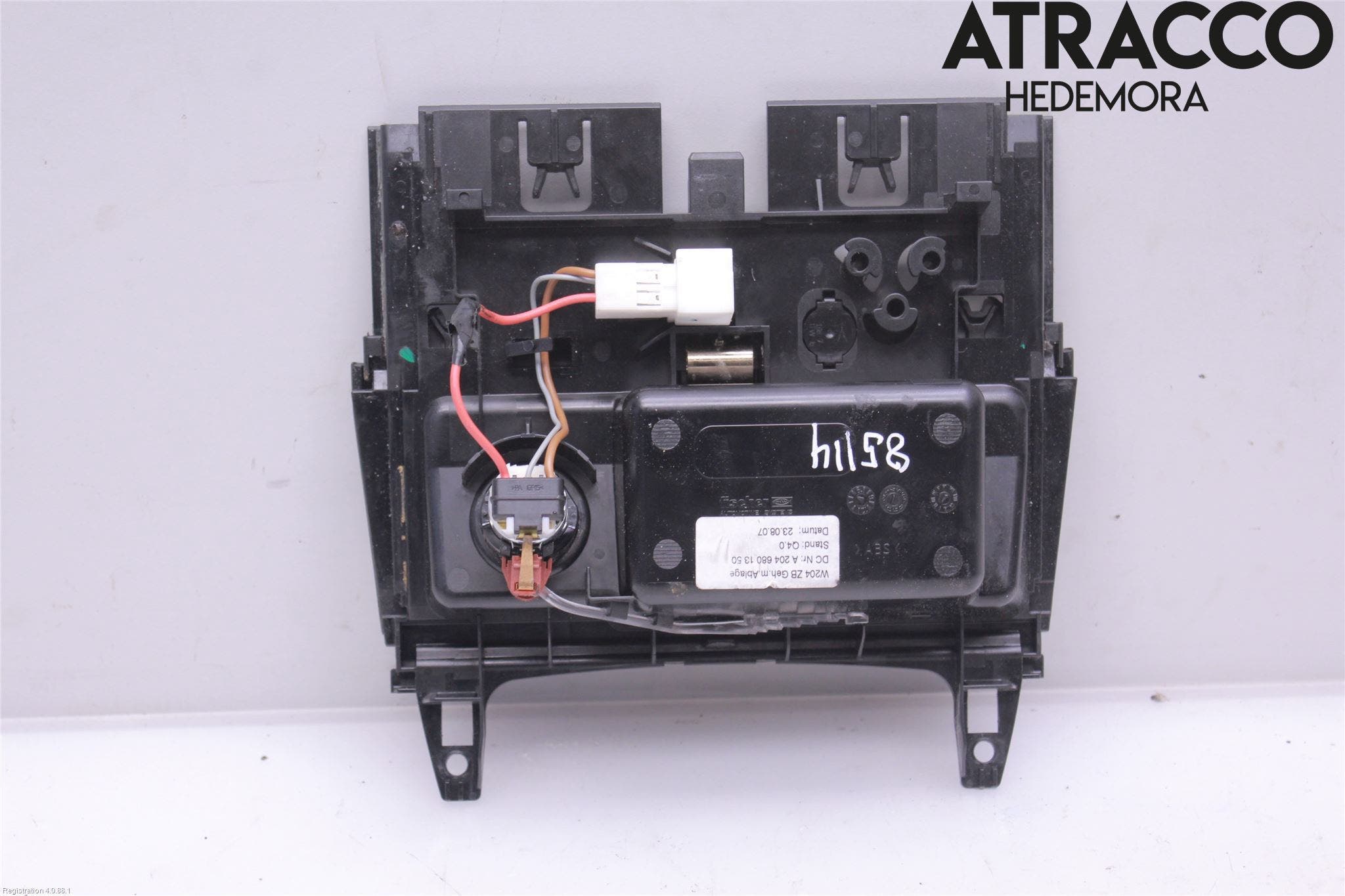 Mercedes-Benz MB C-KLASS (W204) 07-15 Instrumentbräda Förvaringsfack