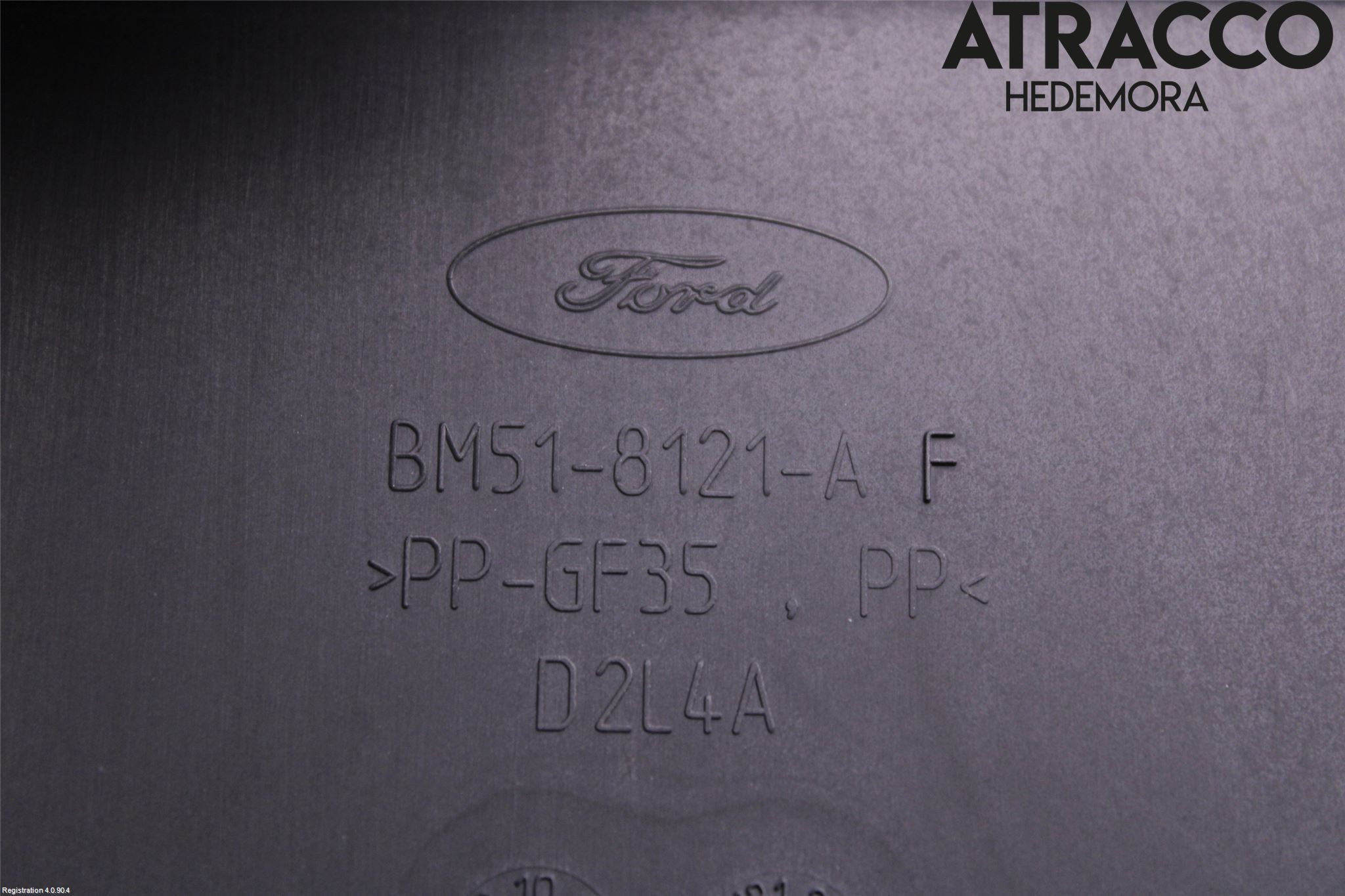 Ford FOCUS 11-14 Deflektor Plåt-Plast Kylning