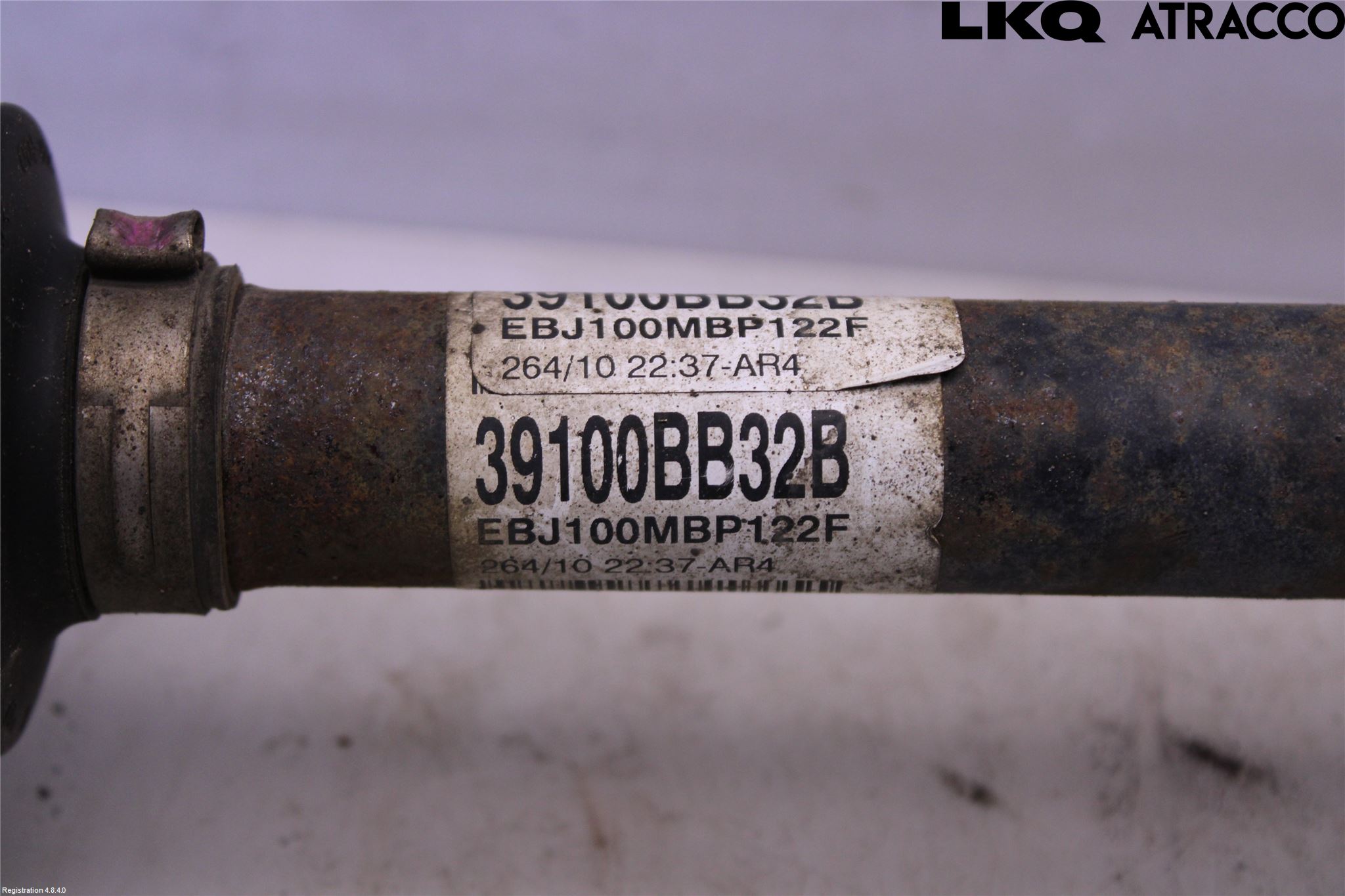 Nissan QASHQAI+2  10-14 Drivaxel Fram Höger