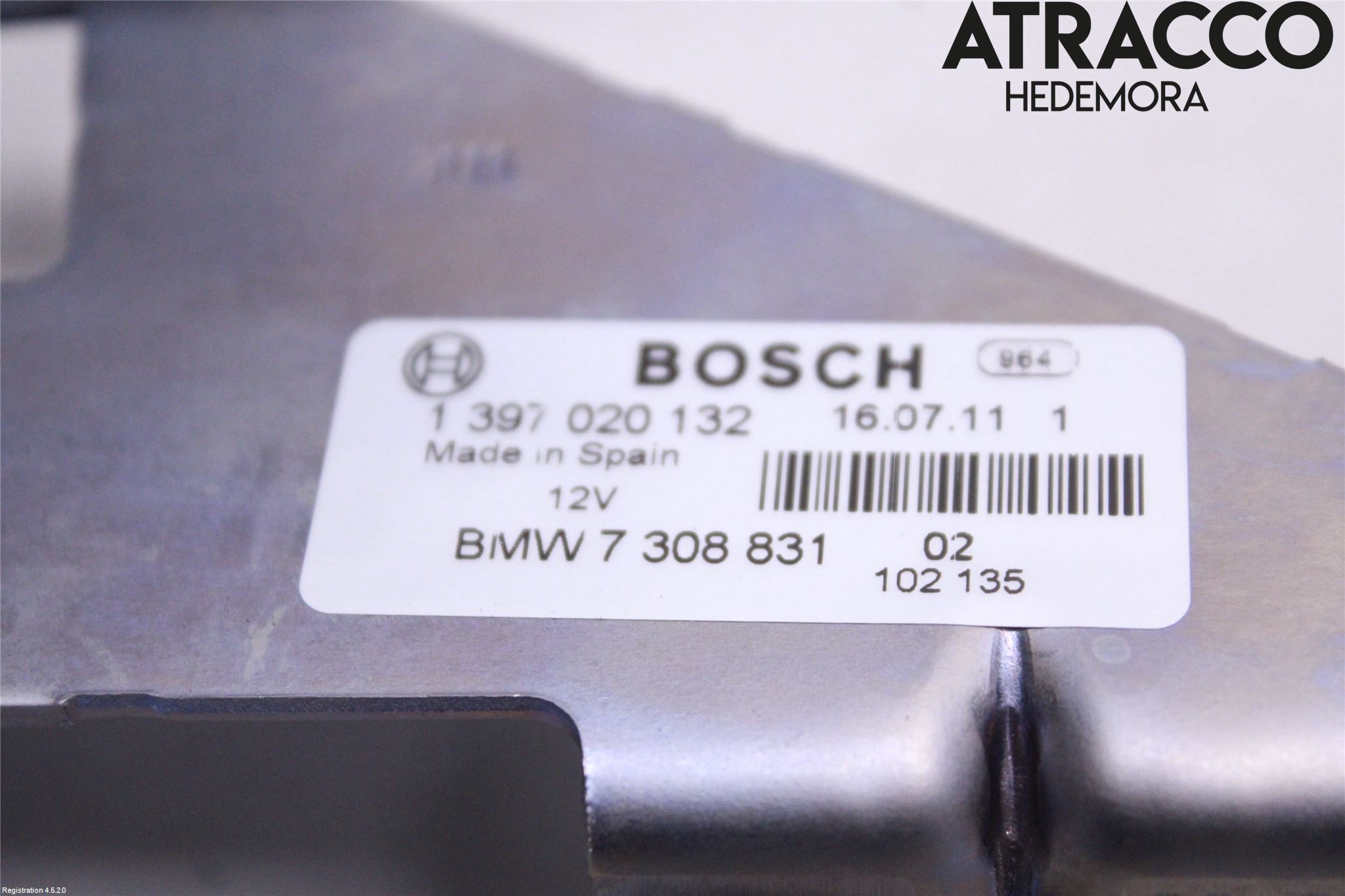 BMW 5 F10/F11/F18 09-17 Låskista Baklucka