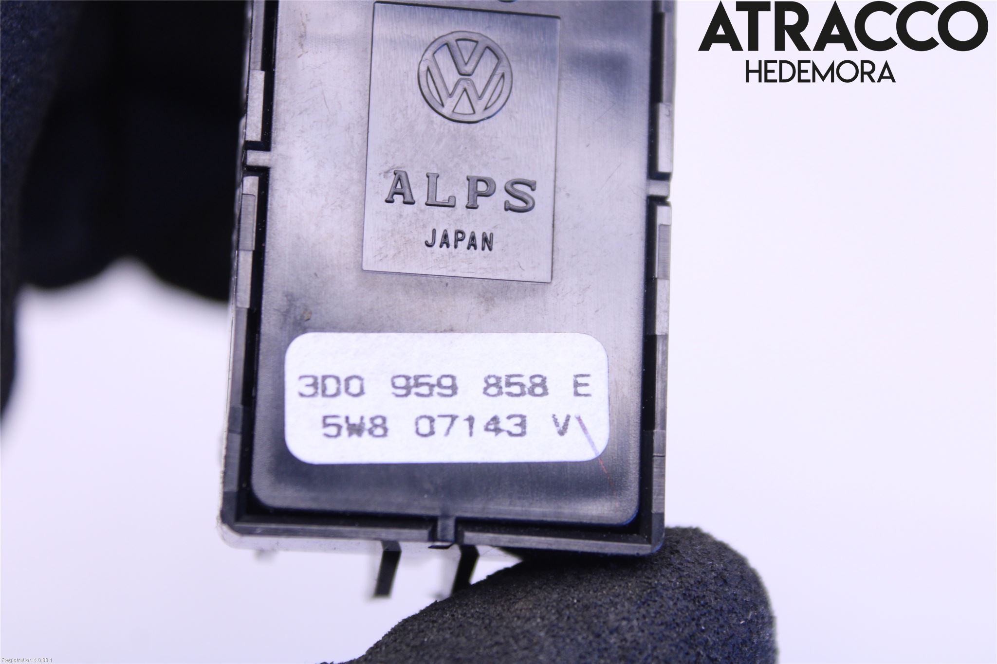 Volkswagen VW PHAETON Strömställare Elhiss