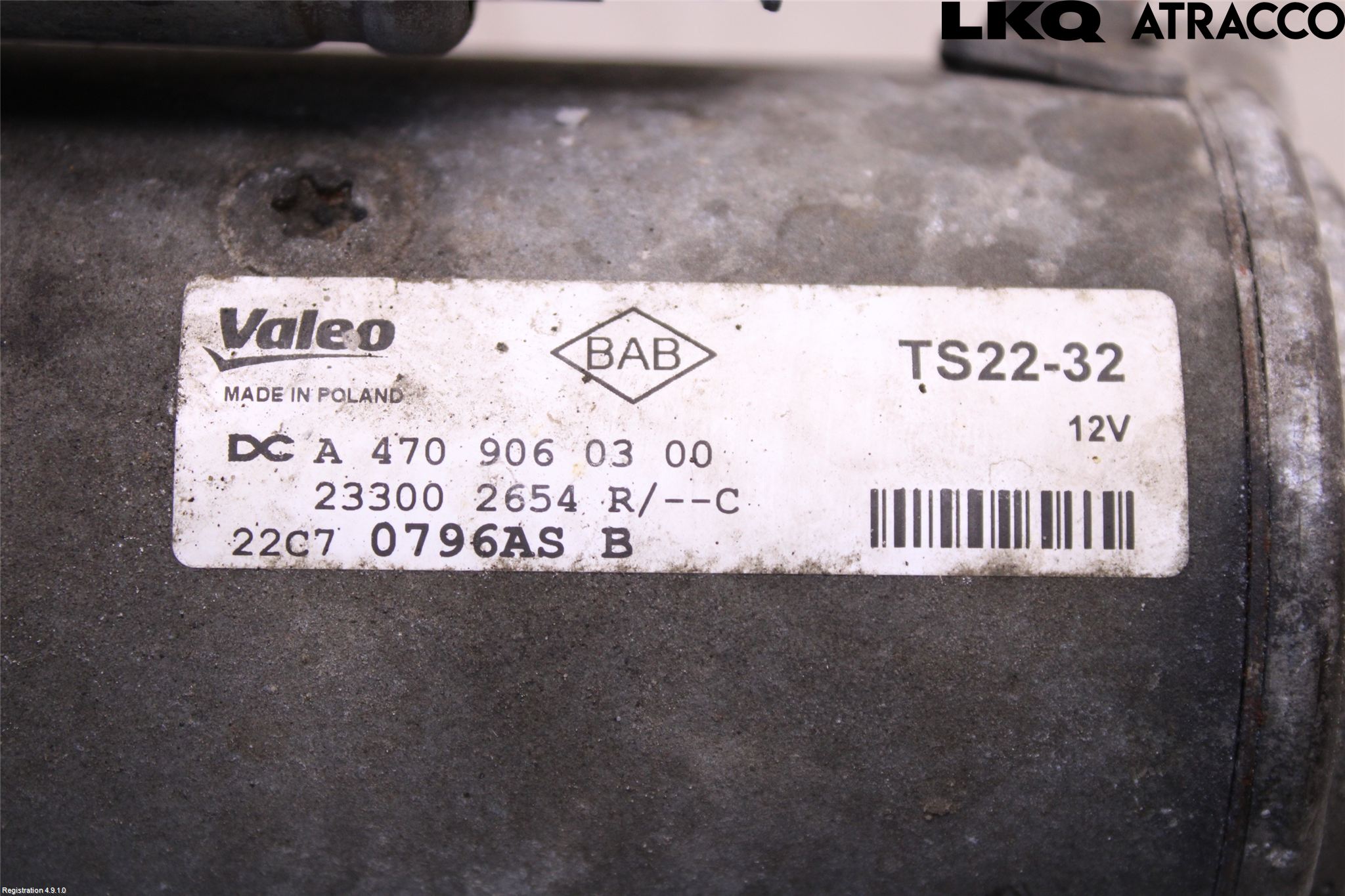 Nissan NAVARA, TREK-1 17-21 Startmotor Diesel