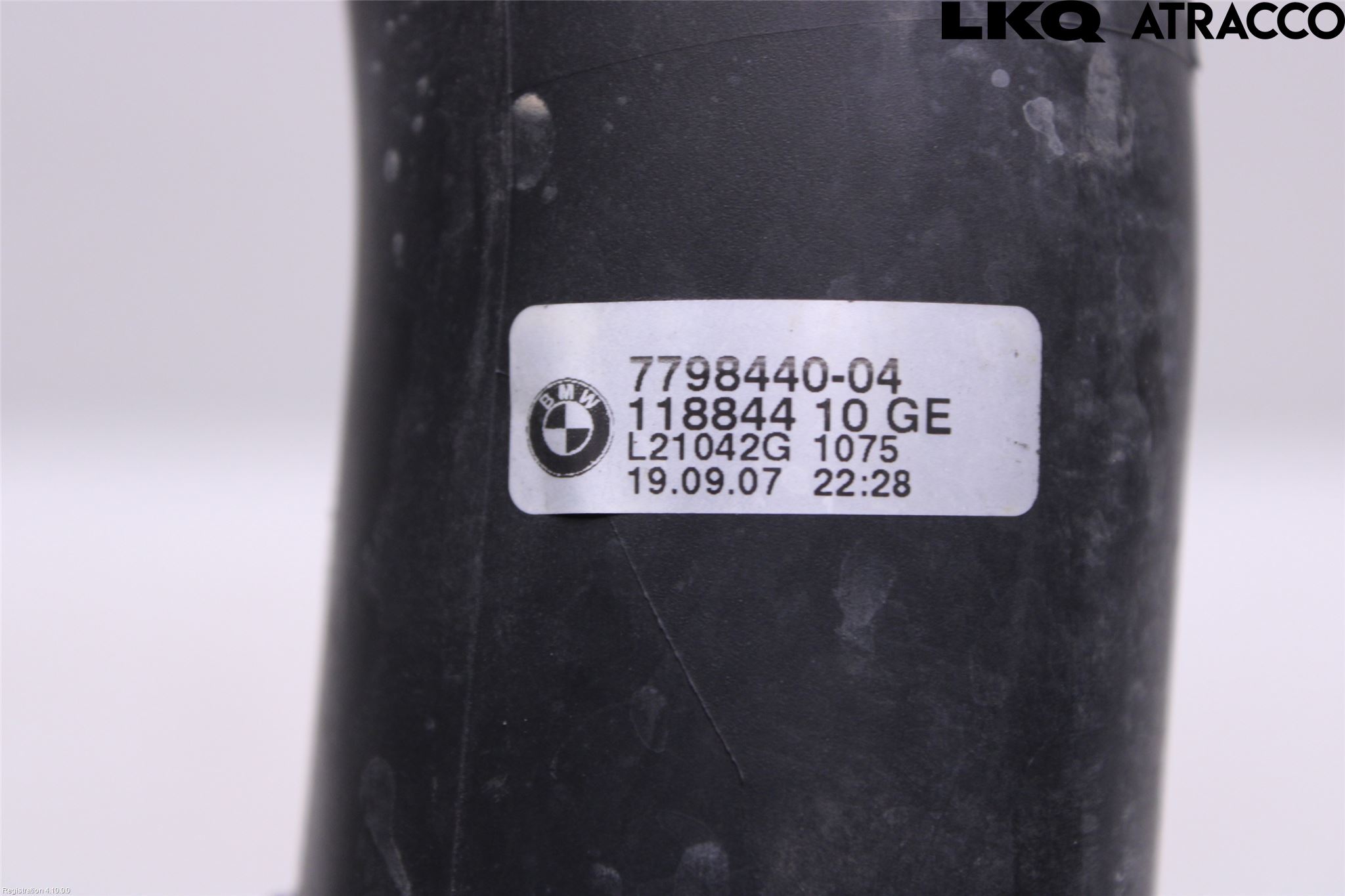 BMW 3 E90/91 SED/TOU 05-12 Laddluft-Intercoolerrör