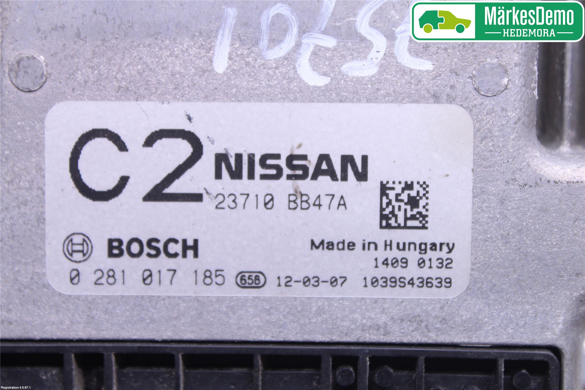 Nissan QASHQAI+2  10-14 Styrenhet Inspump Diesel
