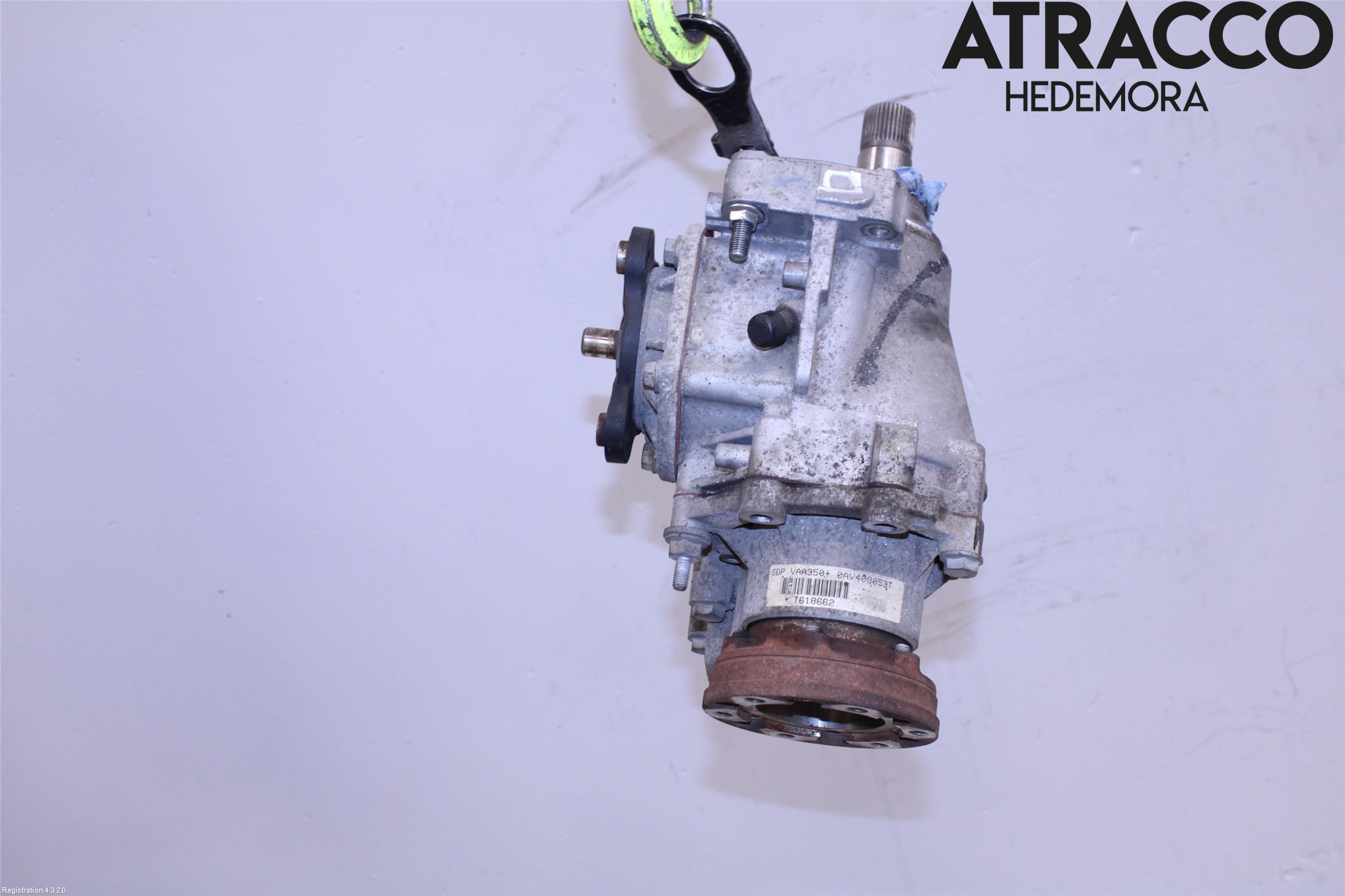 Volkswagen VW PASSAT 11-14 Framvagn Diffrential