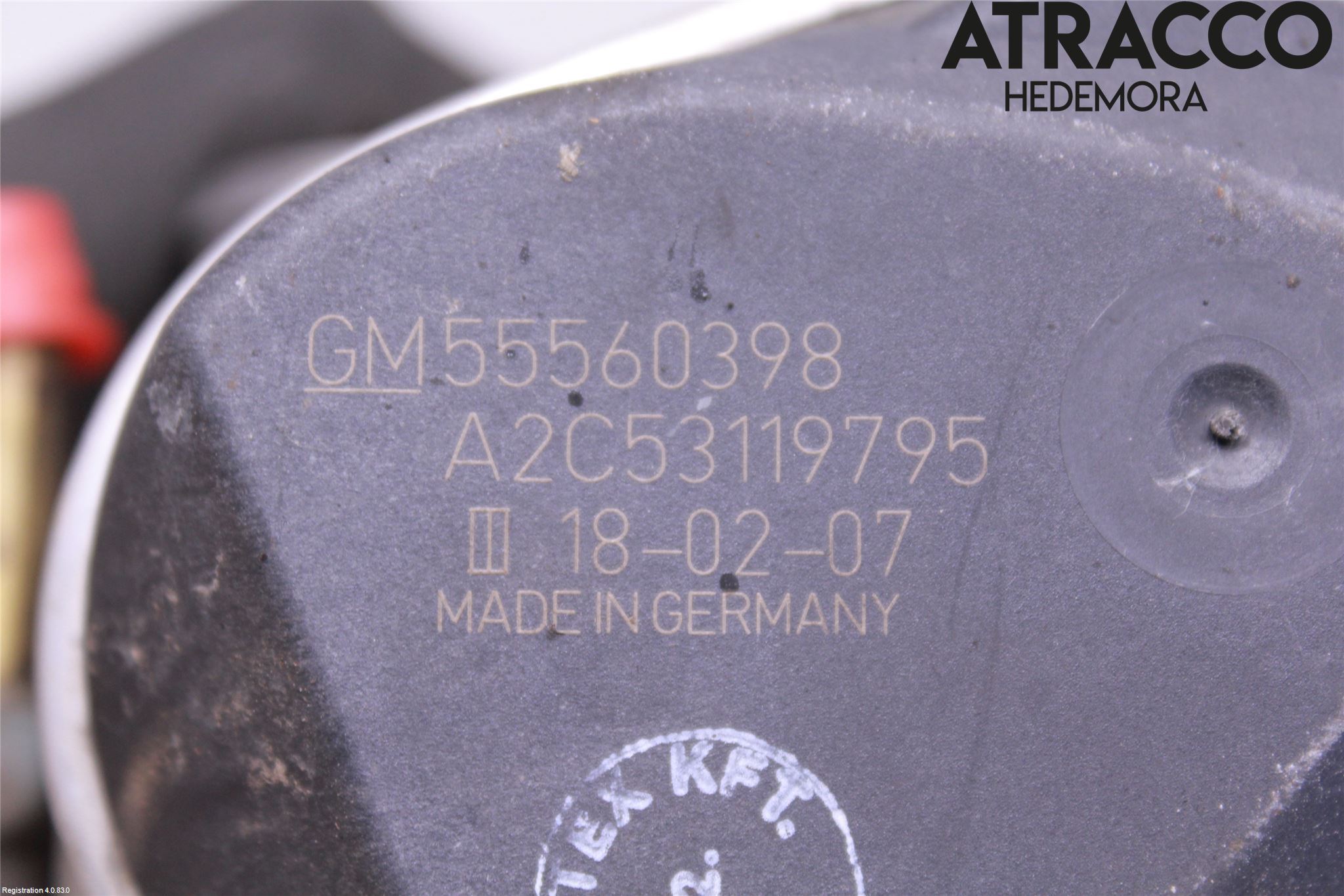 Opel ASTRA H 04-12 Injspjällhus