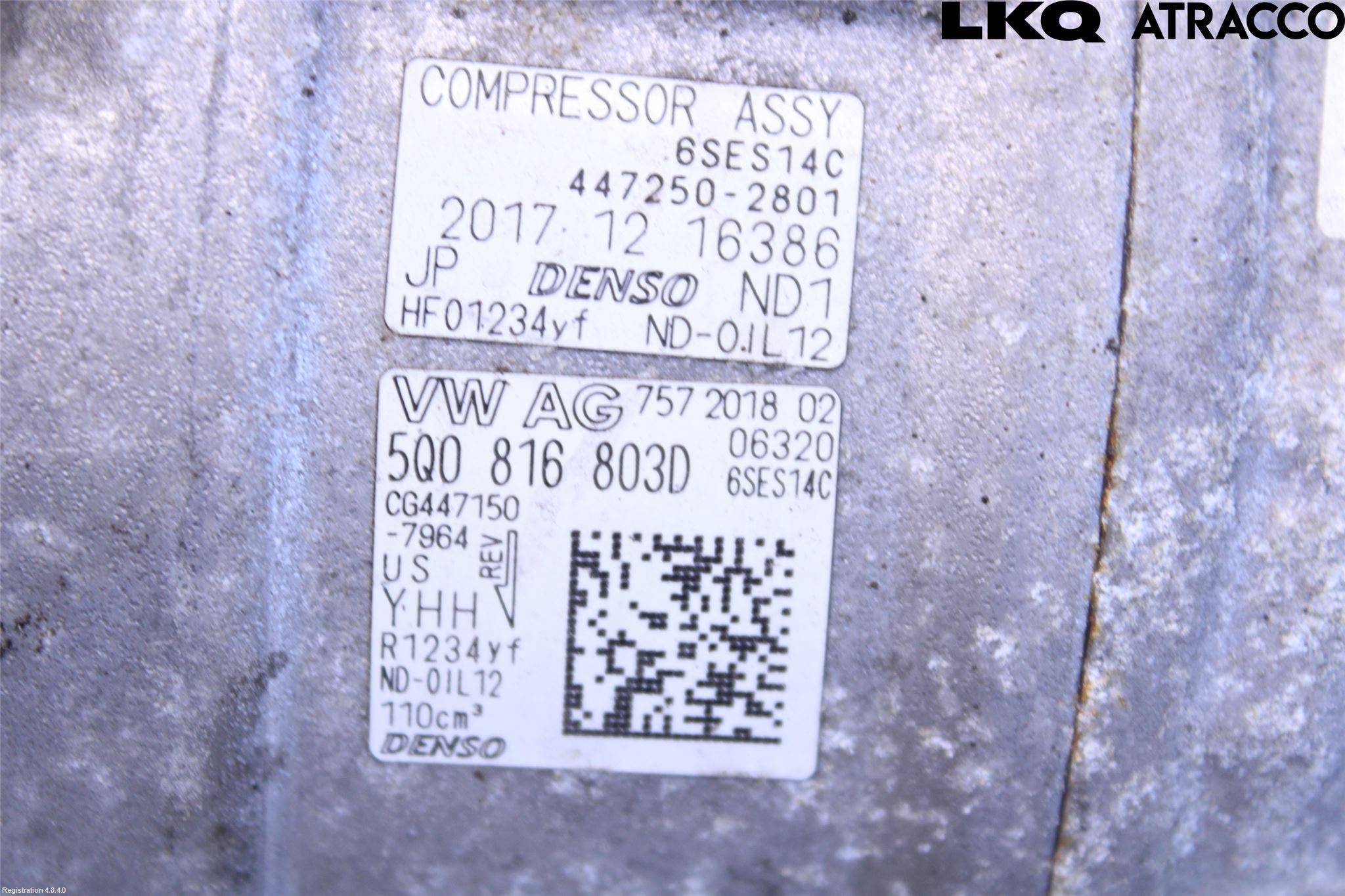 Volkswagen VW TIGUAN 16-24 Ac Kompressor