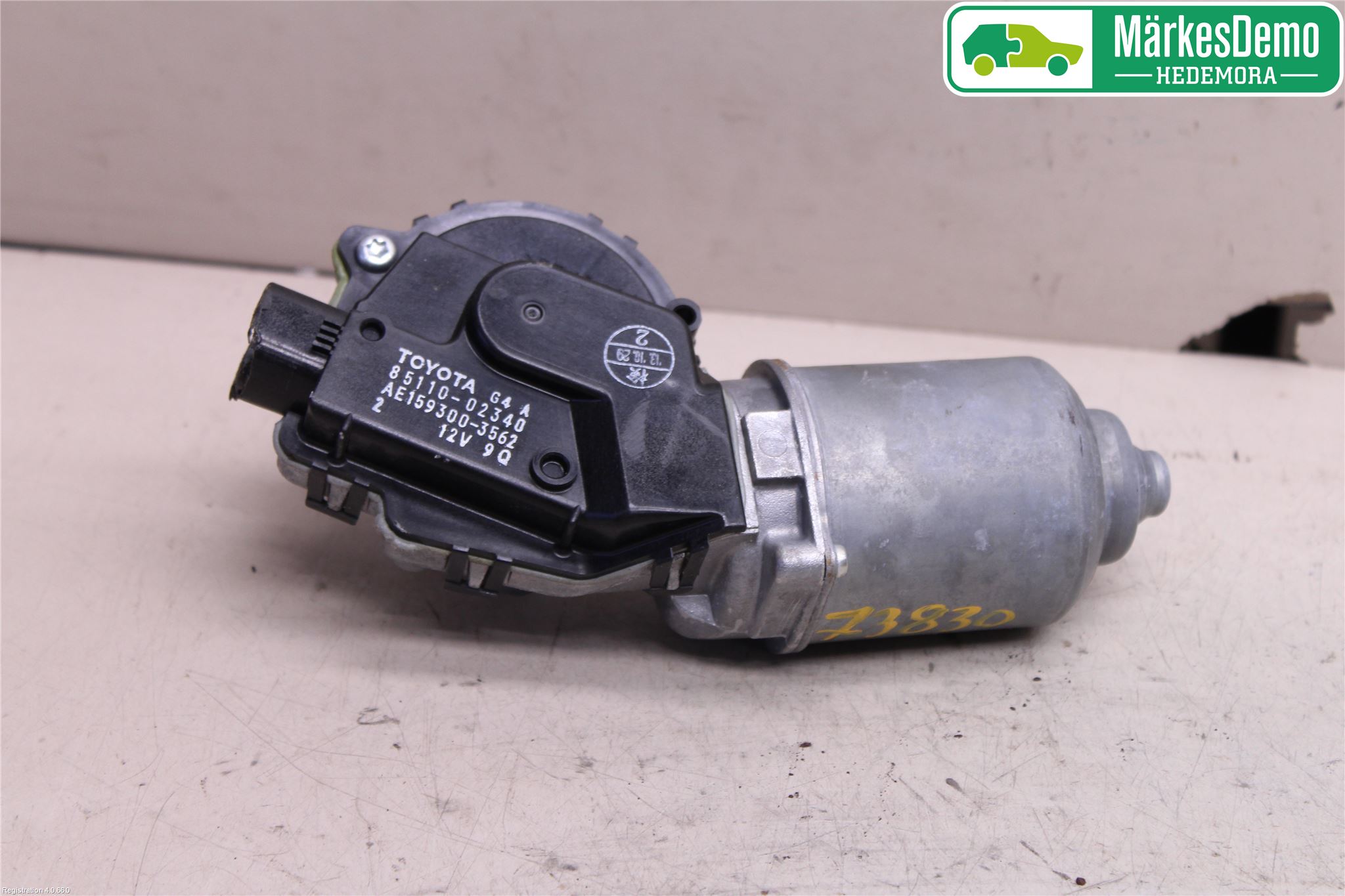 Toyota AURIS 13-19 Torkarmotor Vindruta