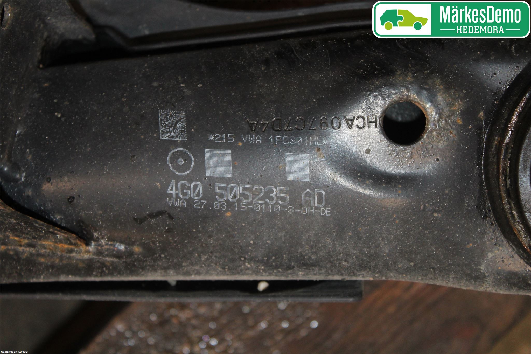Audi A6/S6 4G 11-18 Bakaxelbalk