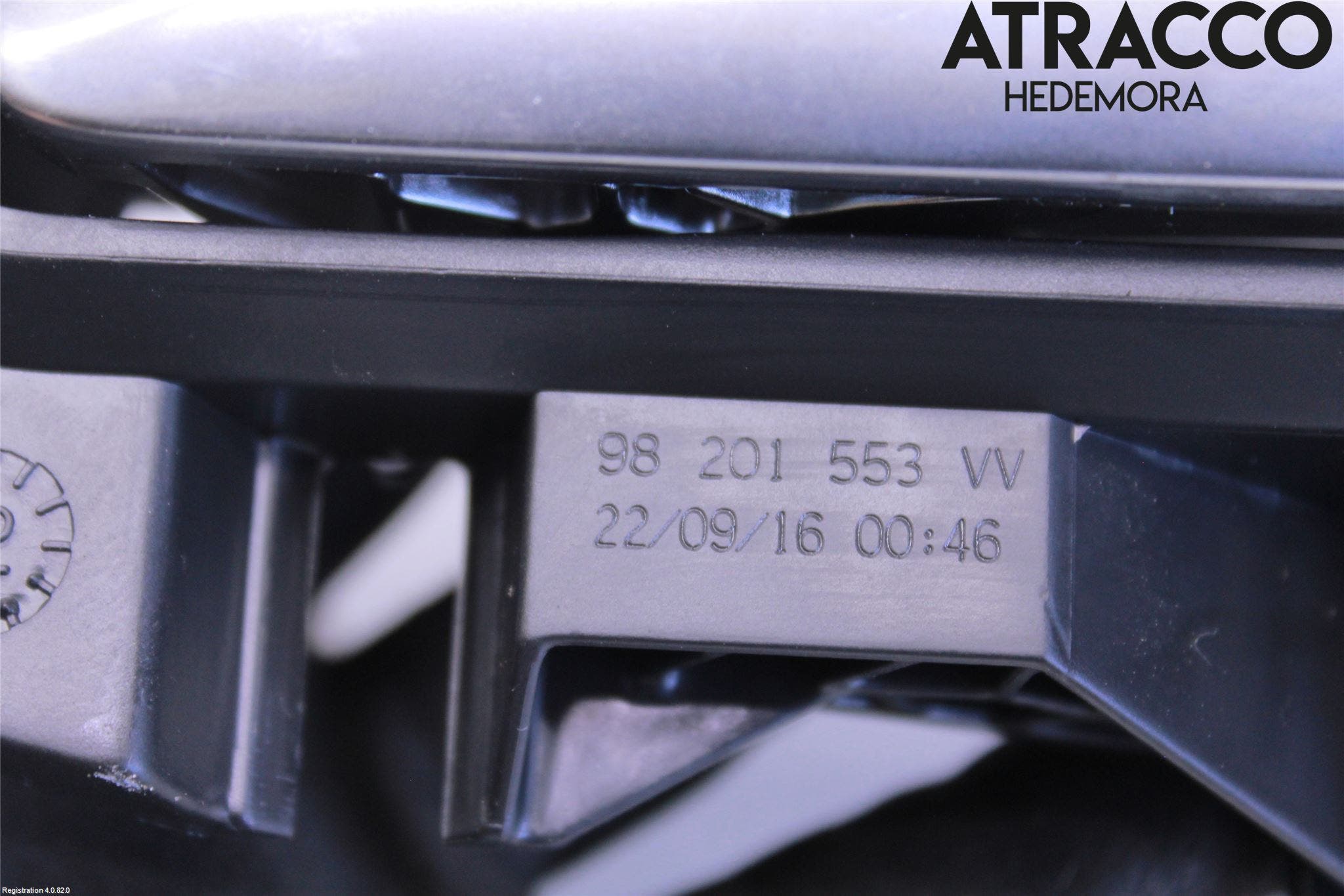 Peugeot 3008 17-24 Dörrhandtag Inre Vä