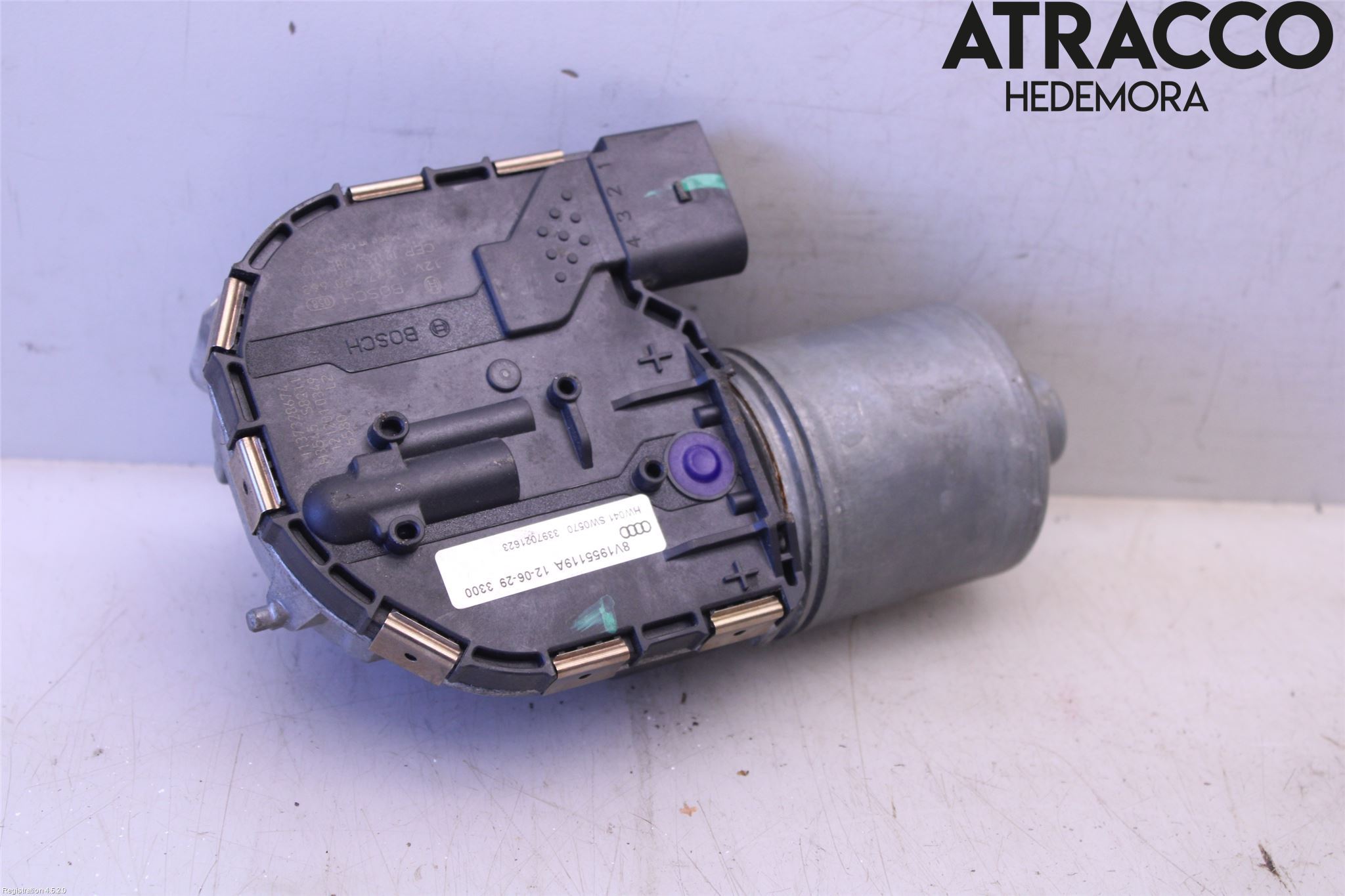 Audi A3/S3 05-13 Torkarmotor Vindruta