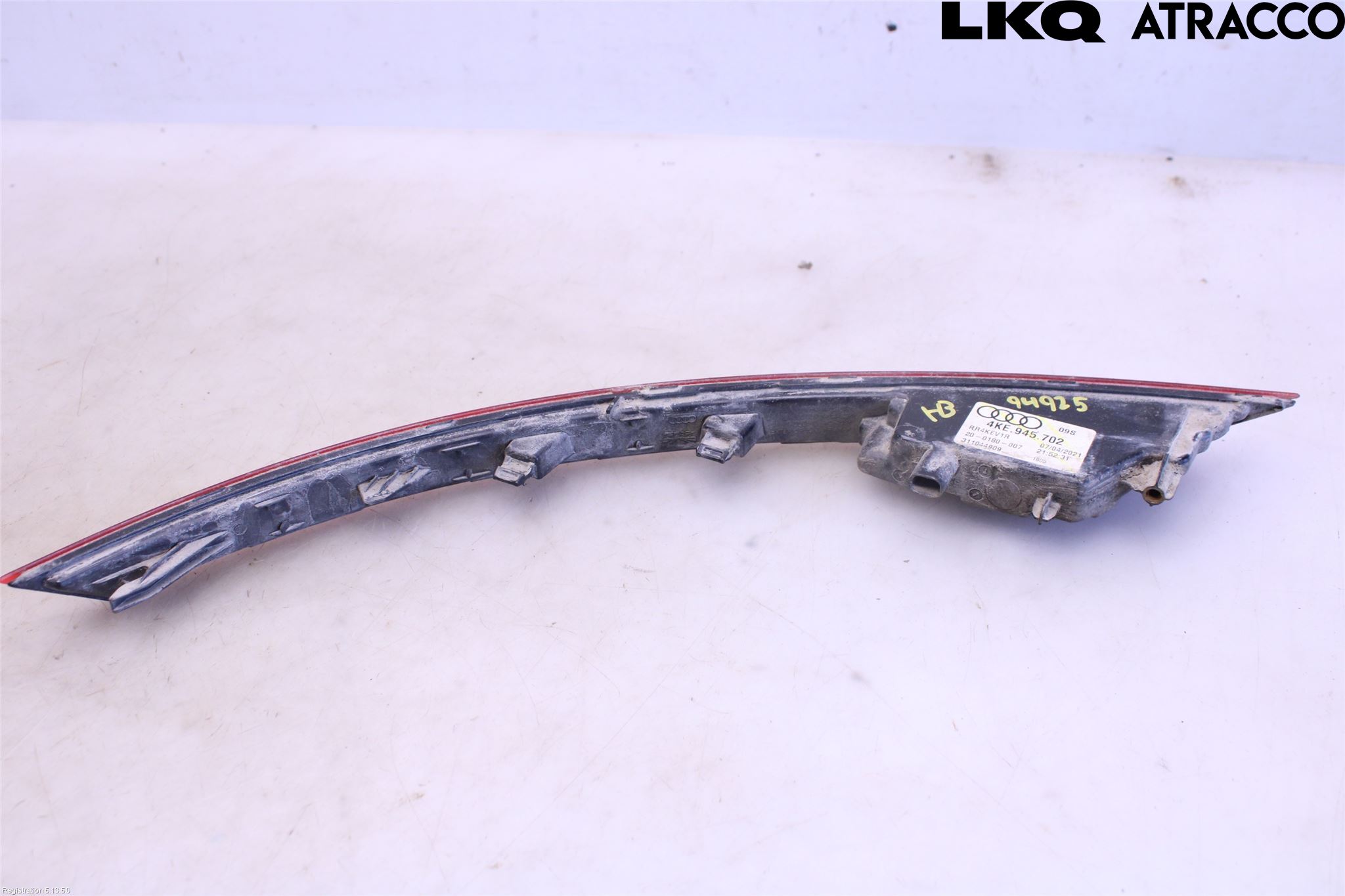 Audi E-TRON, S GE 19- Dimljus/Reflex Bak