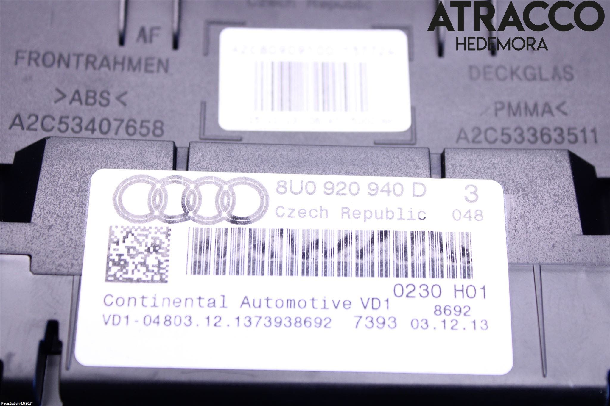 Audi Q3 8U 12-18 Instrument Komb