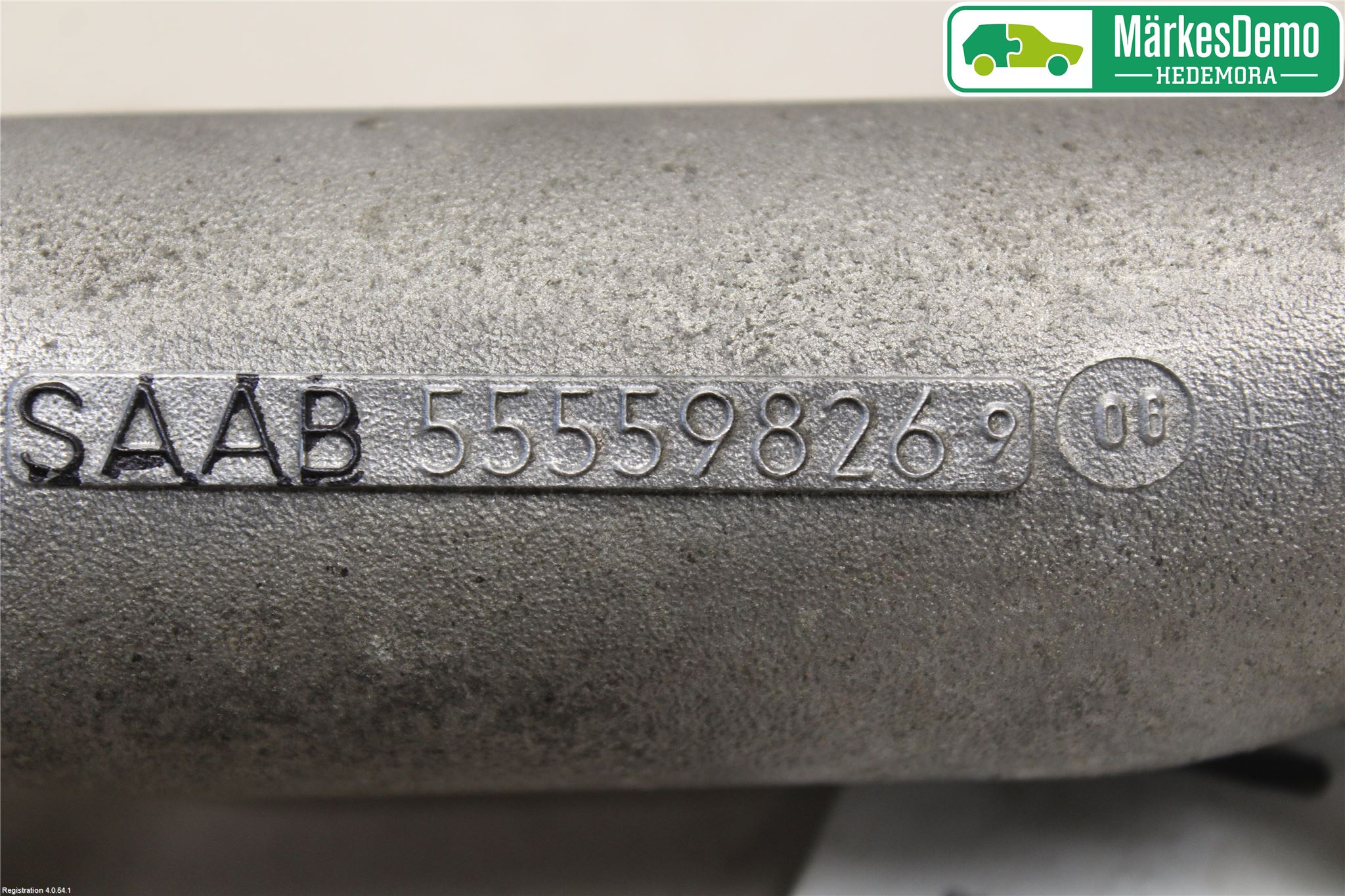 Saab 9-5     06-10 Laddluft-Intercoolerrör