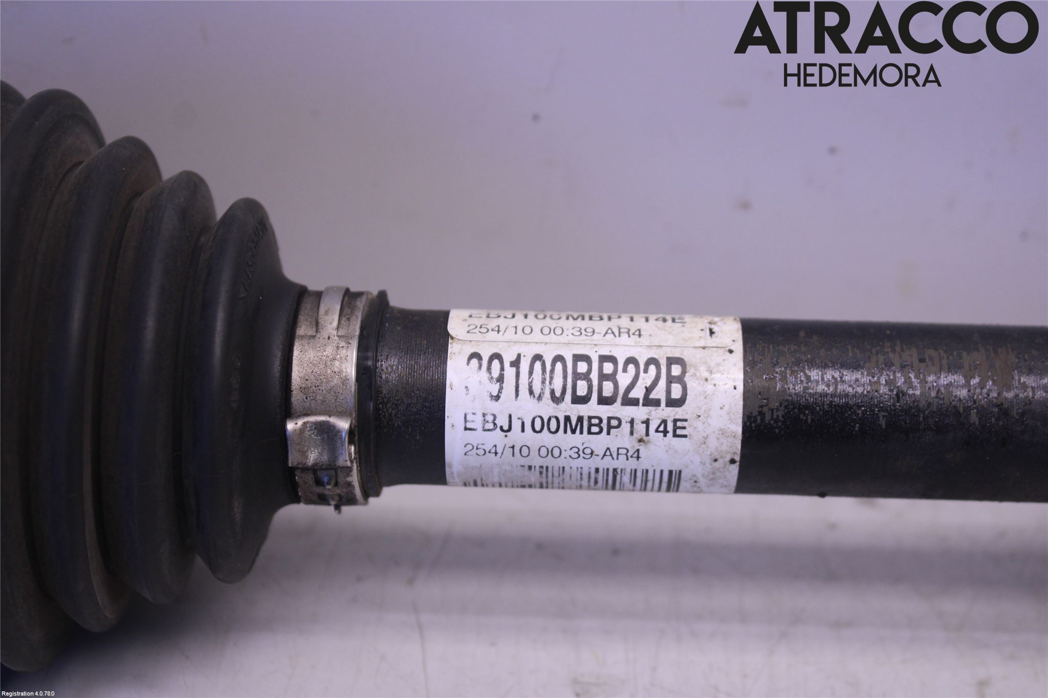 Nissan QASHQAI 10-14 Drivaxel Fram Höger