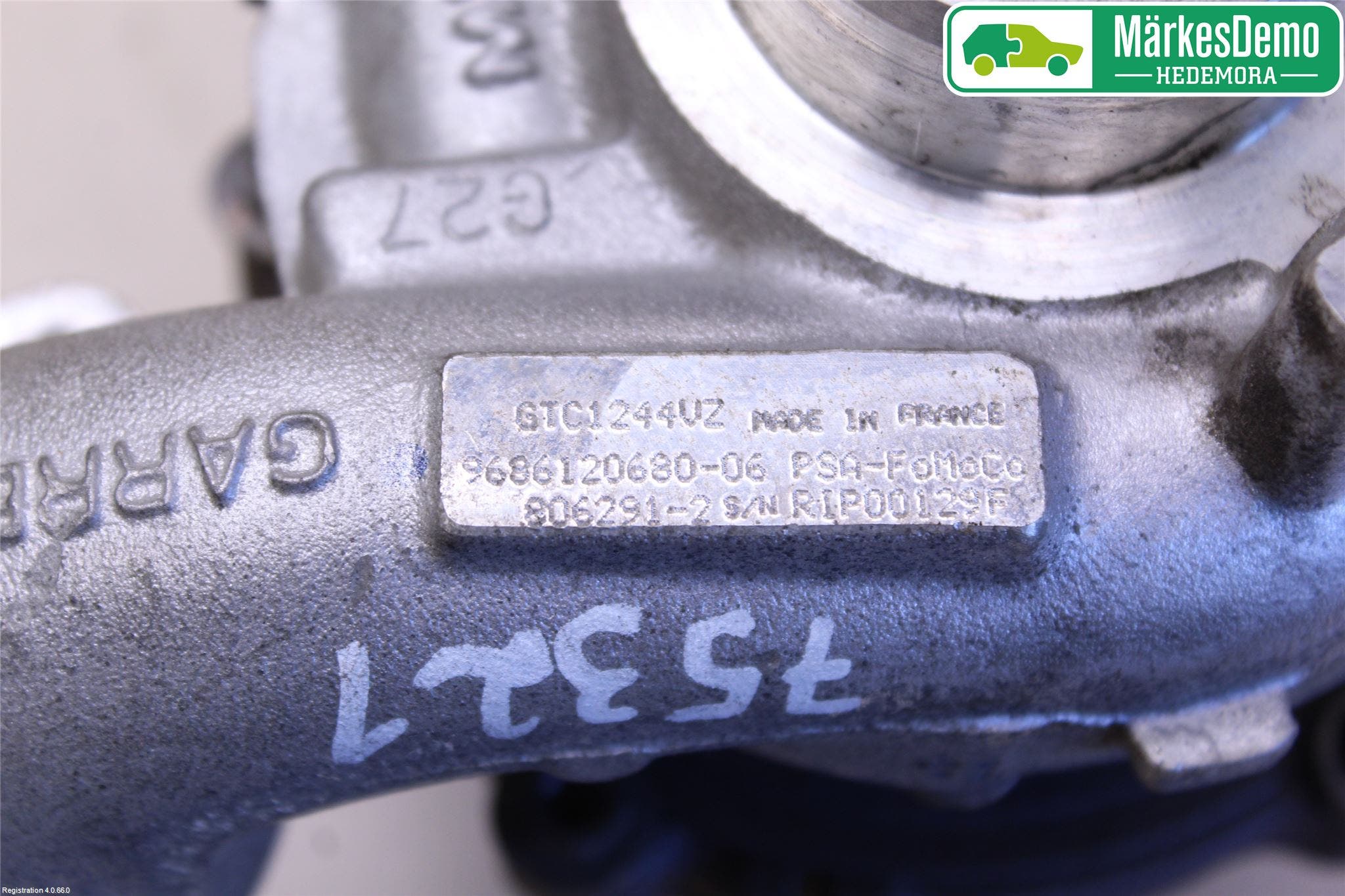 Citroen C4 GRAND PICASSO 14-18 Turboaggregat