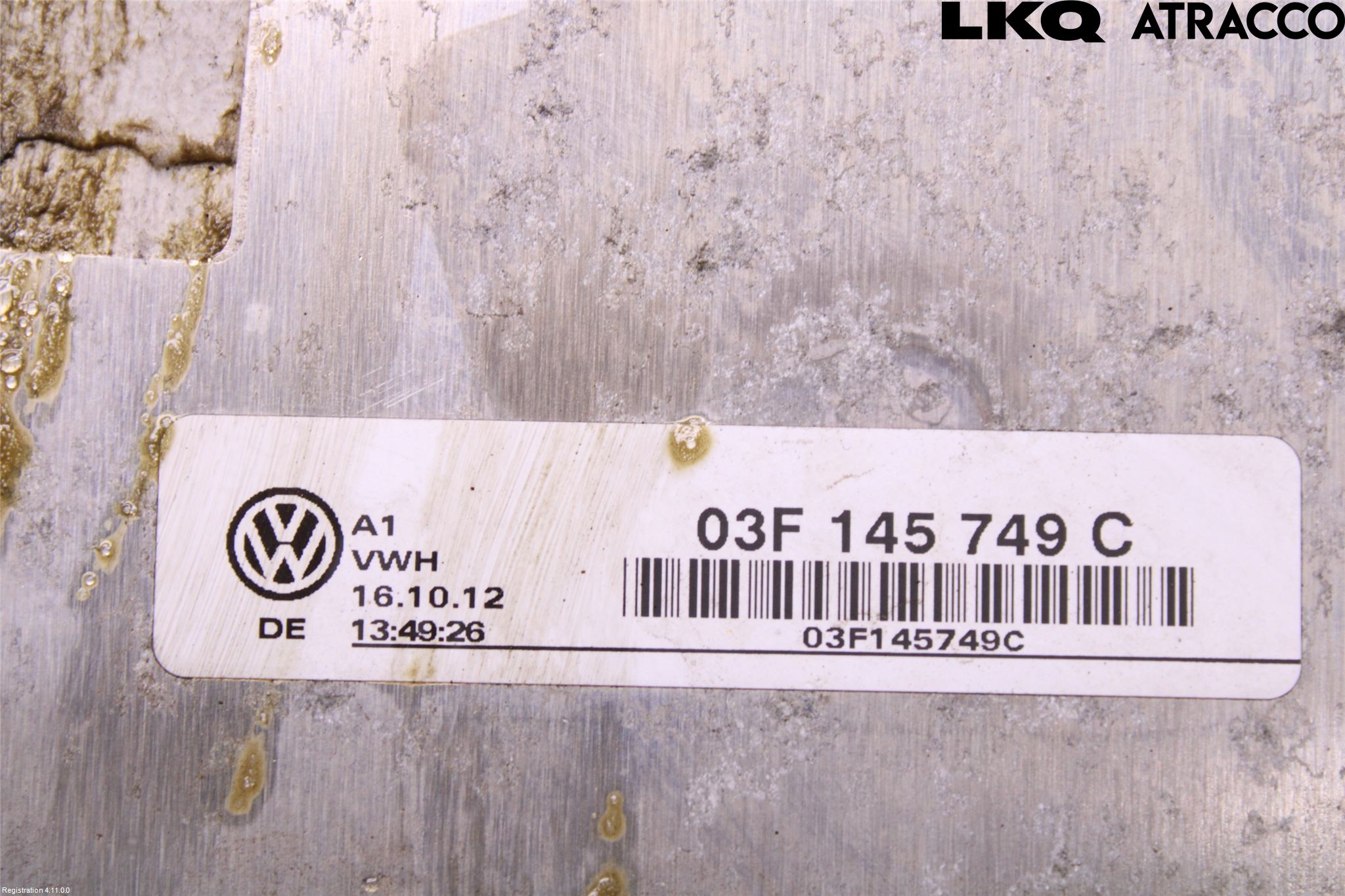 Skoda OCTAVIA (1Z) 05-13 Laddluft-Intercooler Kyl
