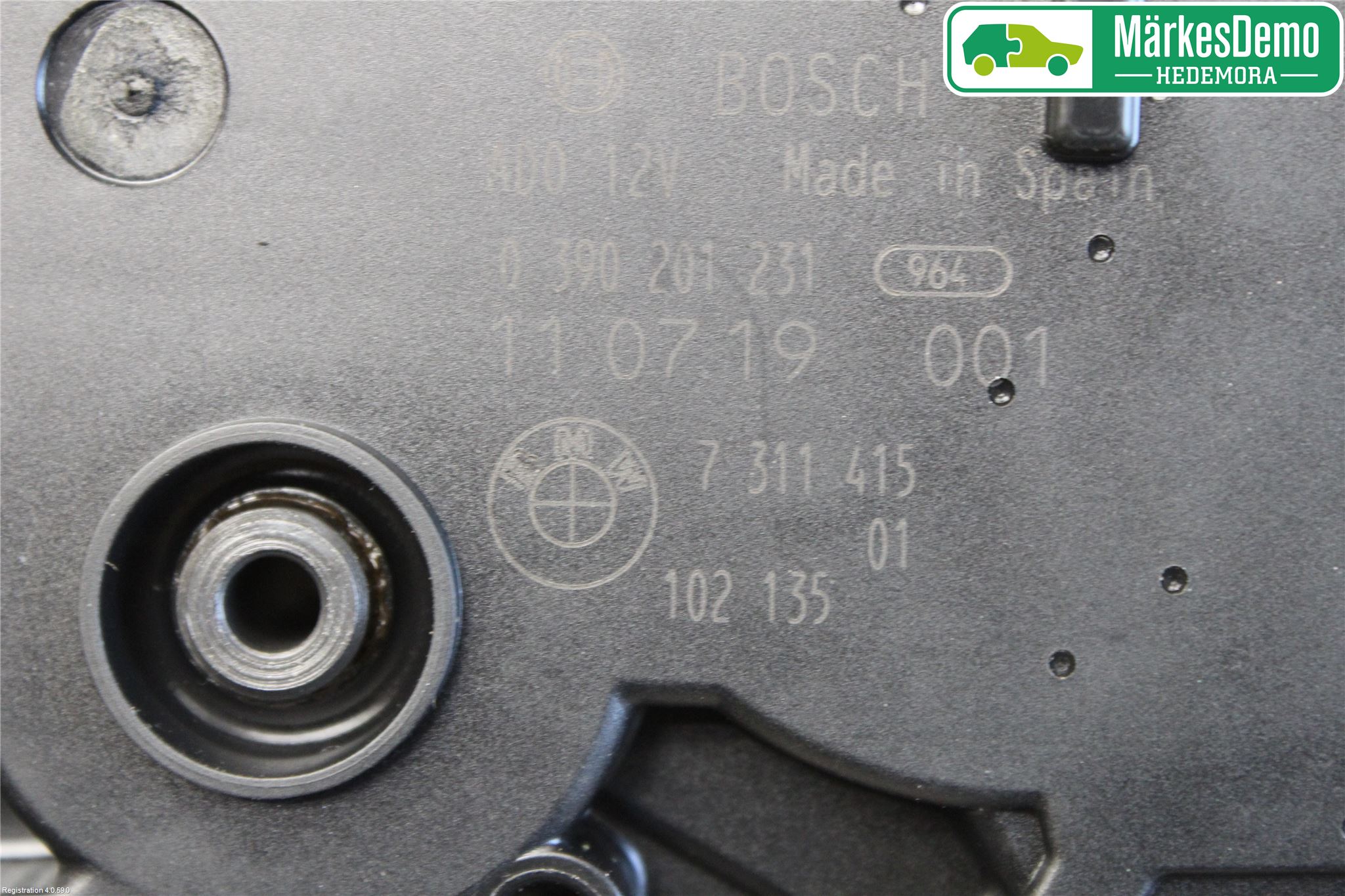 BMW 5 F10/F11/F18 09-17 Torkarmotor Baklucka