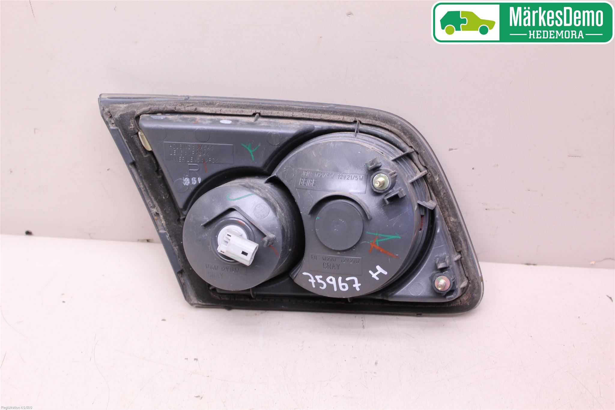 Mazda 6 02-08 Bakljus Lucka Hö