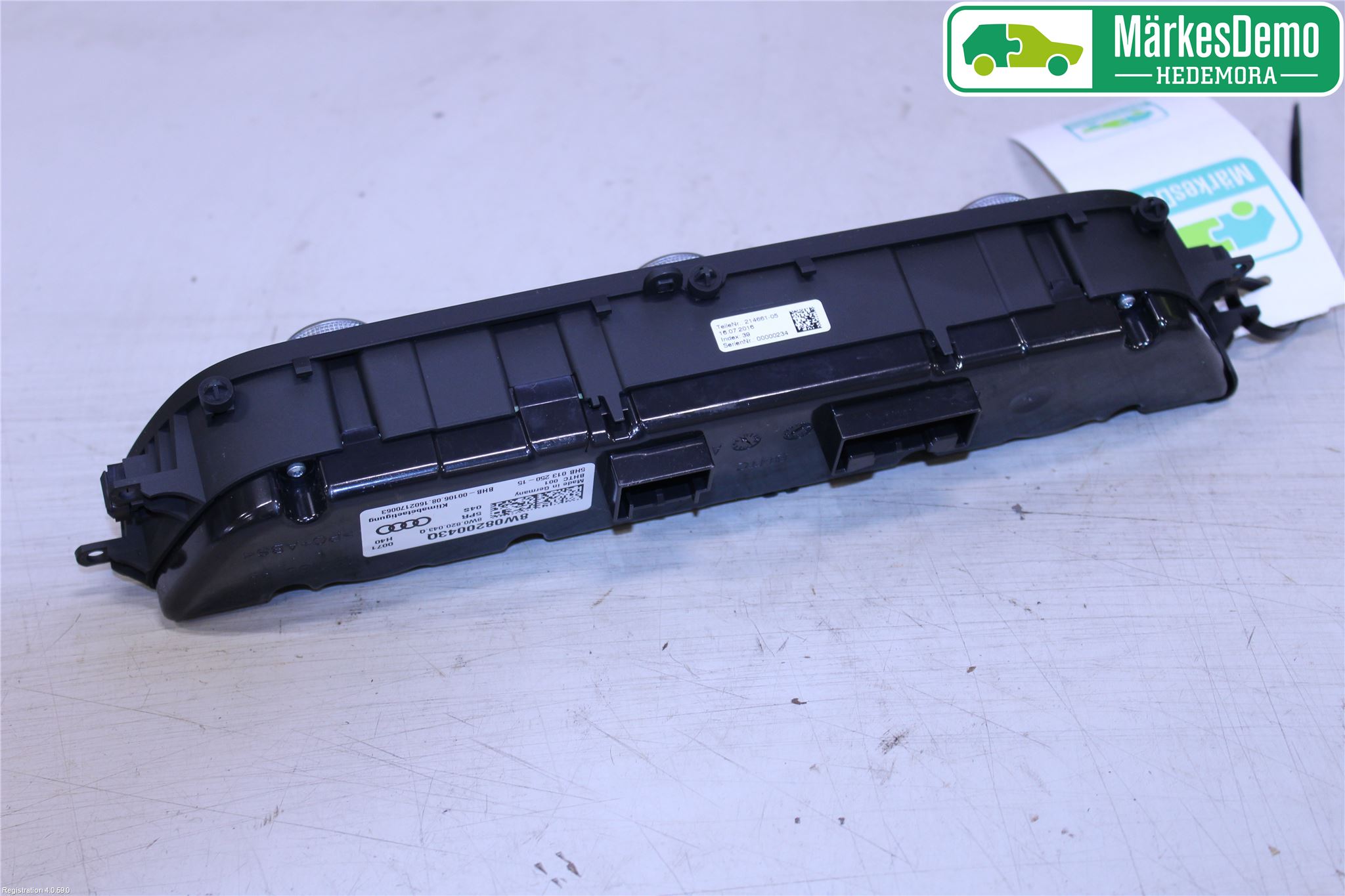 Audi A4/S4 B9 16-19 Ac Styrenhet Ac Manöveren