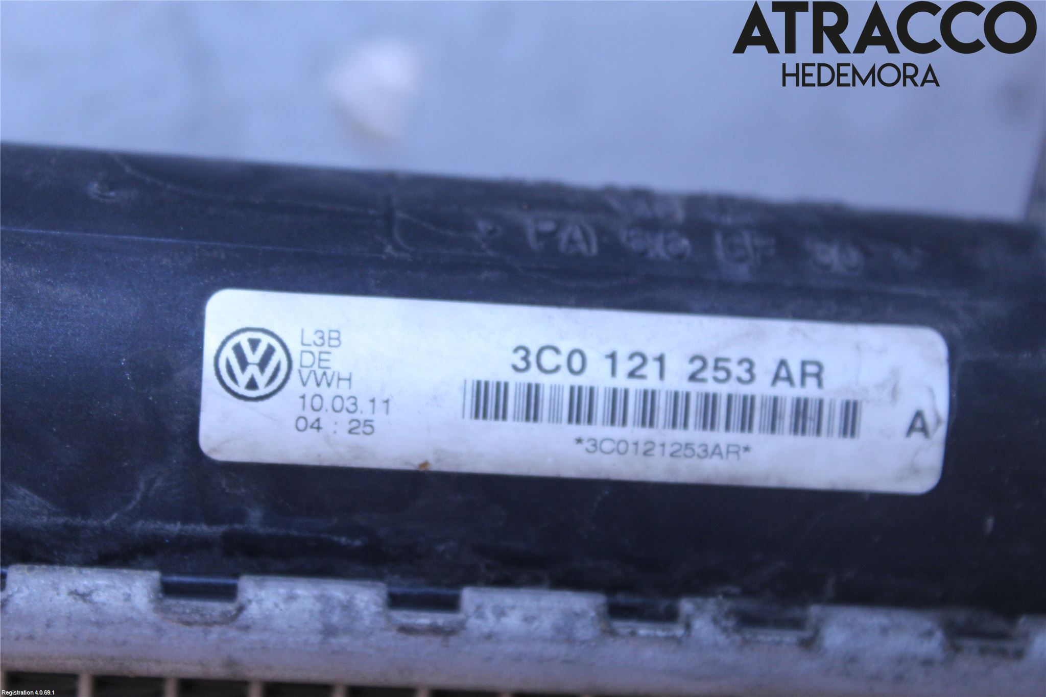 Volkswagen VW PASSAT 11-14 Kylare Man