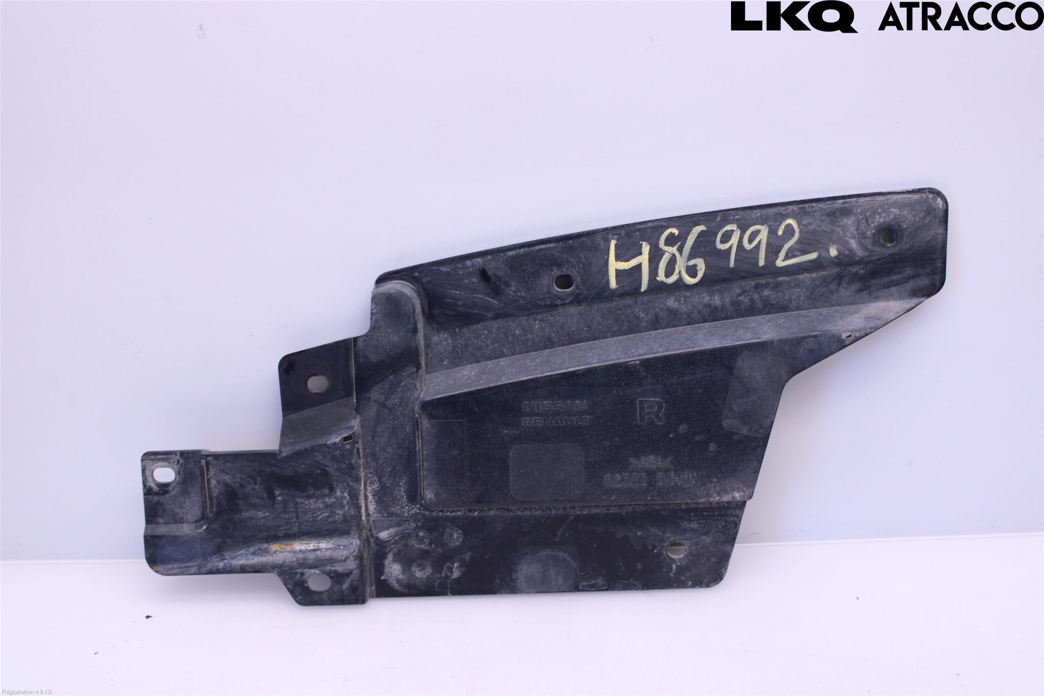 Renault ALASKAN 18-20 Täckplast Front