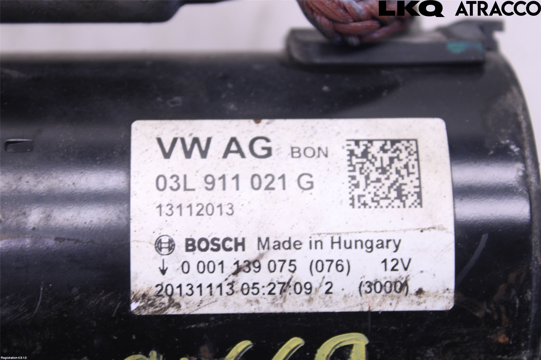 Audi A4 12-15 Startmotor Diesel