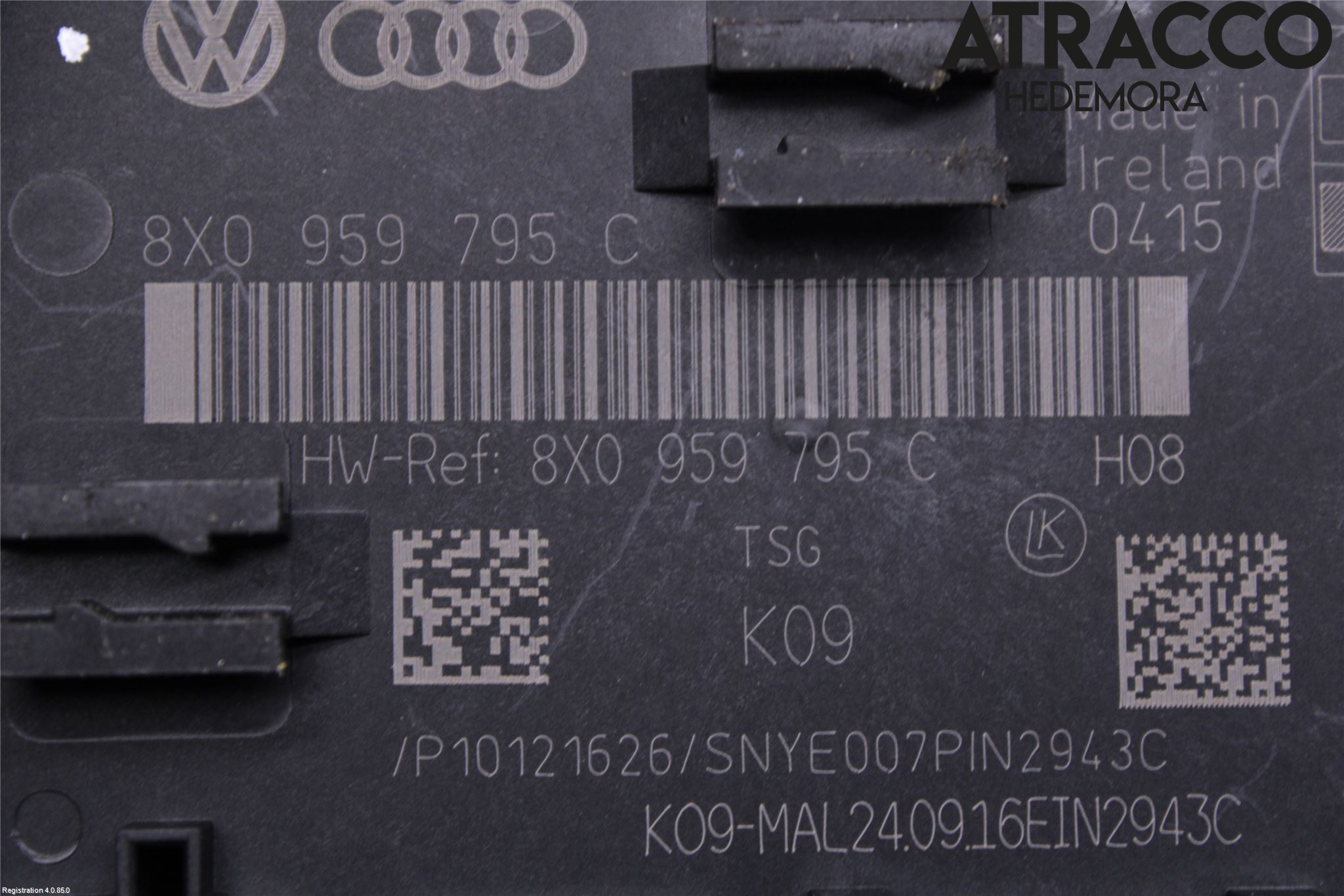 Audi Q3 8U 12-18 Styrenhet Dörr