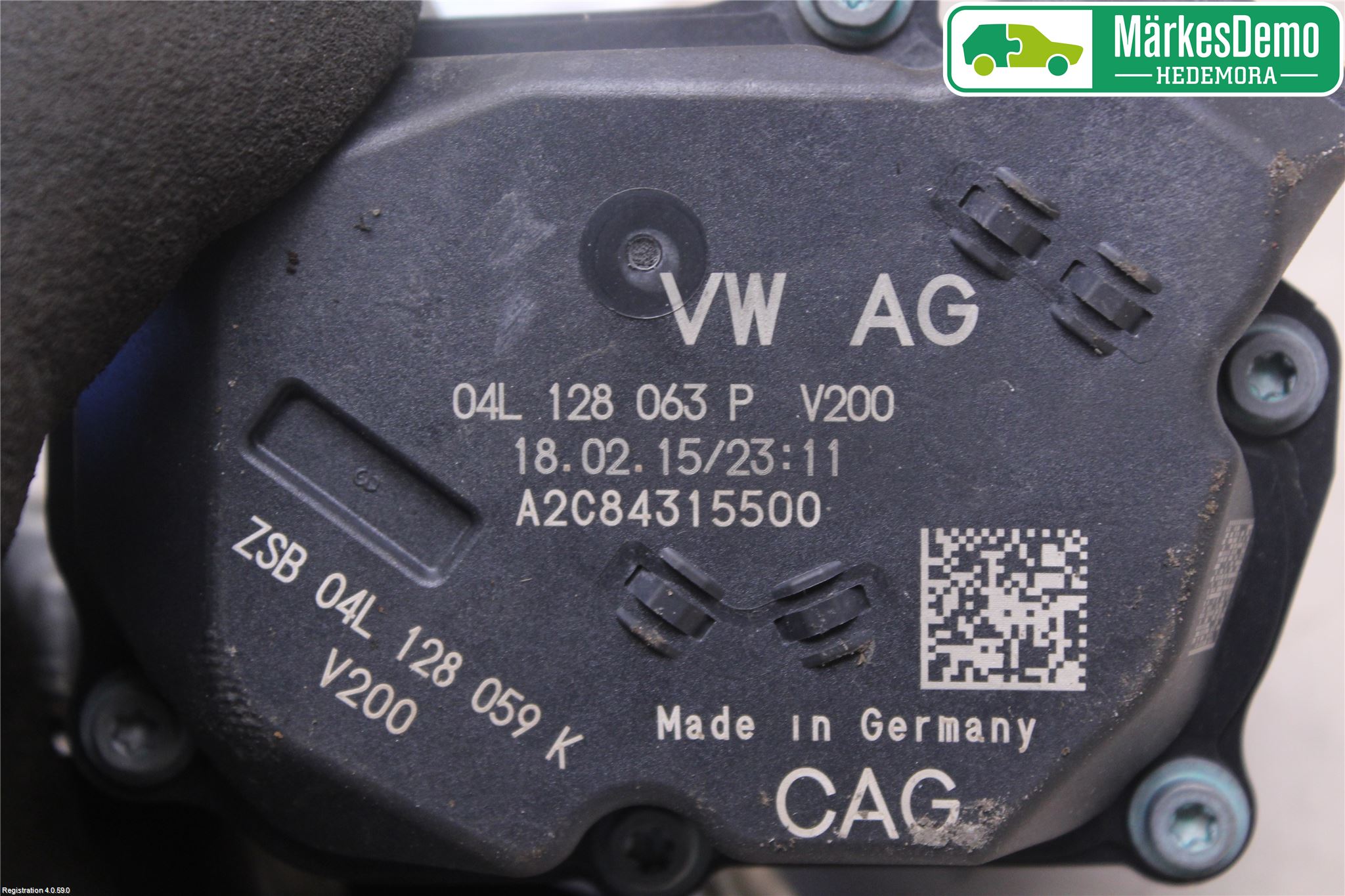 Audi A3/S3 8V 13-20 Injspjällhus