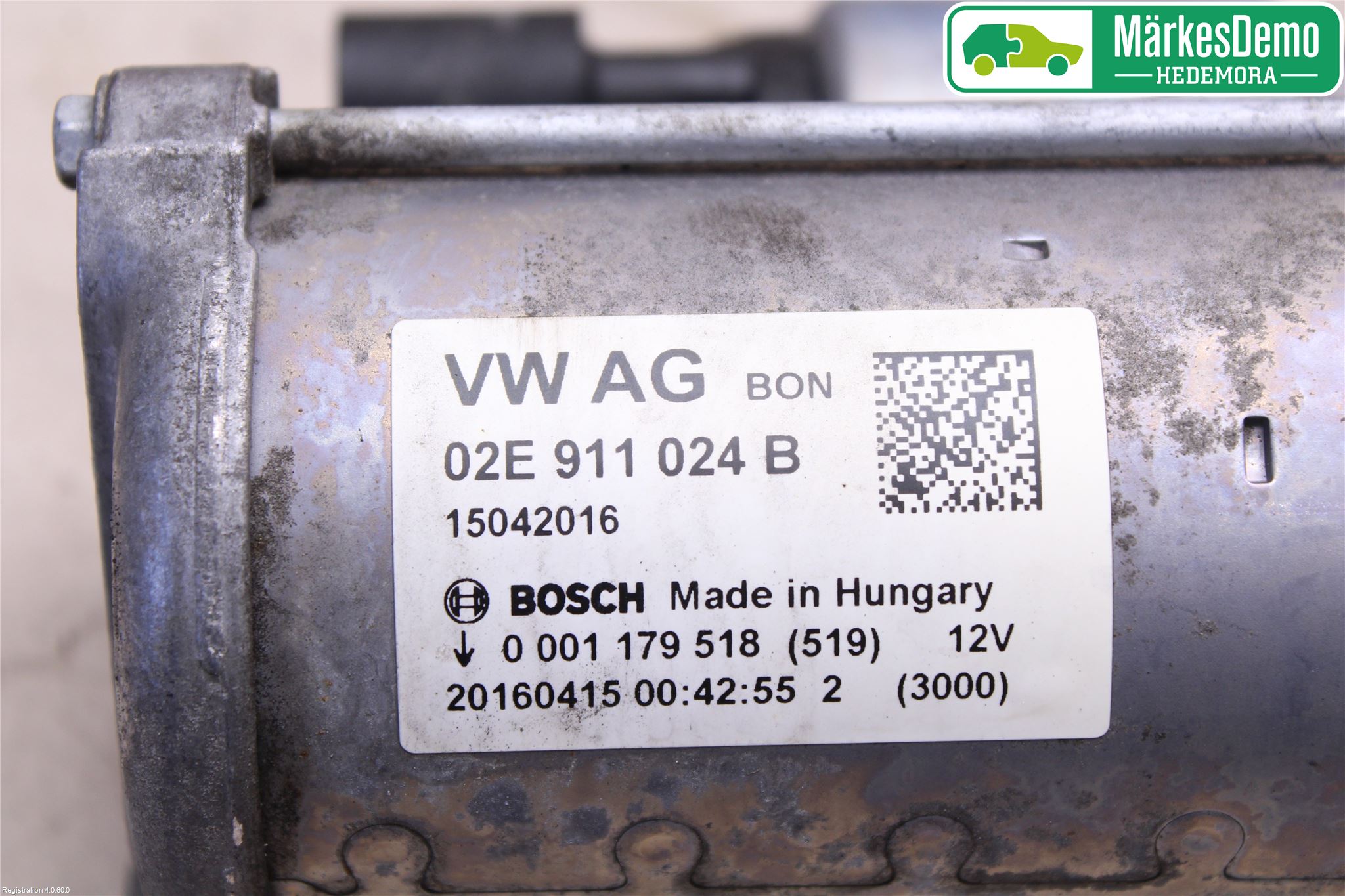 Volkswagen VW GOLF / E-GOLF VII 13-20 Startmotor