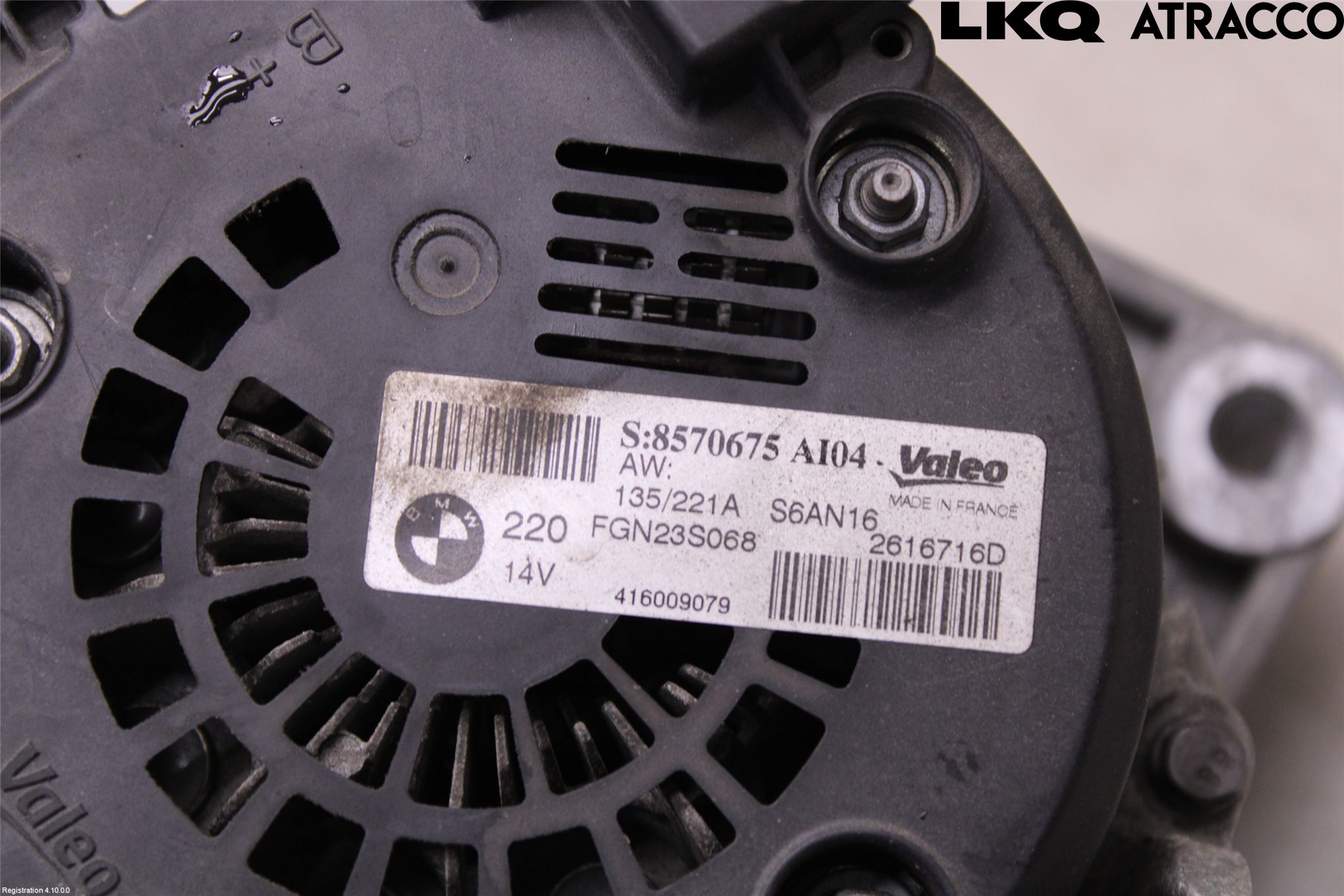 BMW X6 F16 14-19 Generator