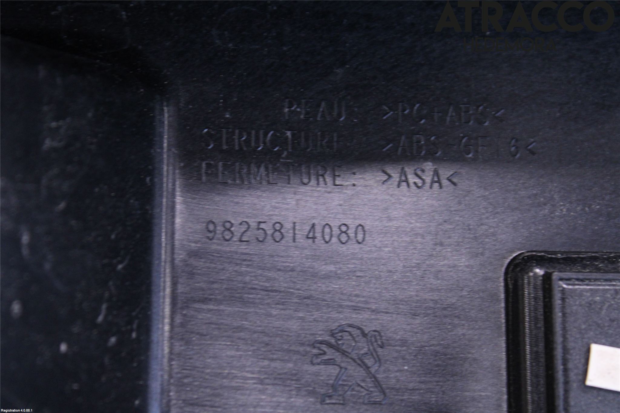 Peugeot 2008/E-2008 20- Spoiler Baklucka