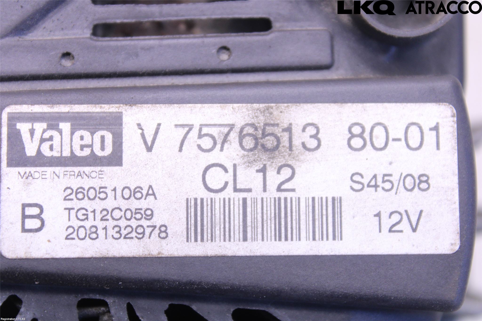 Peugeot 308 08-13 Generator