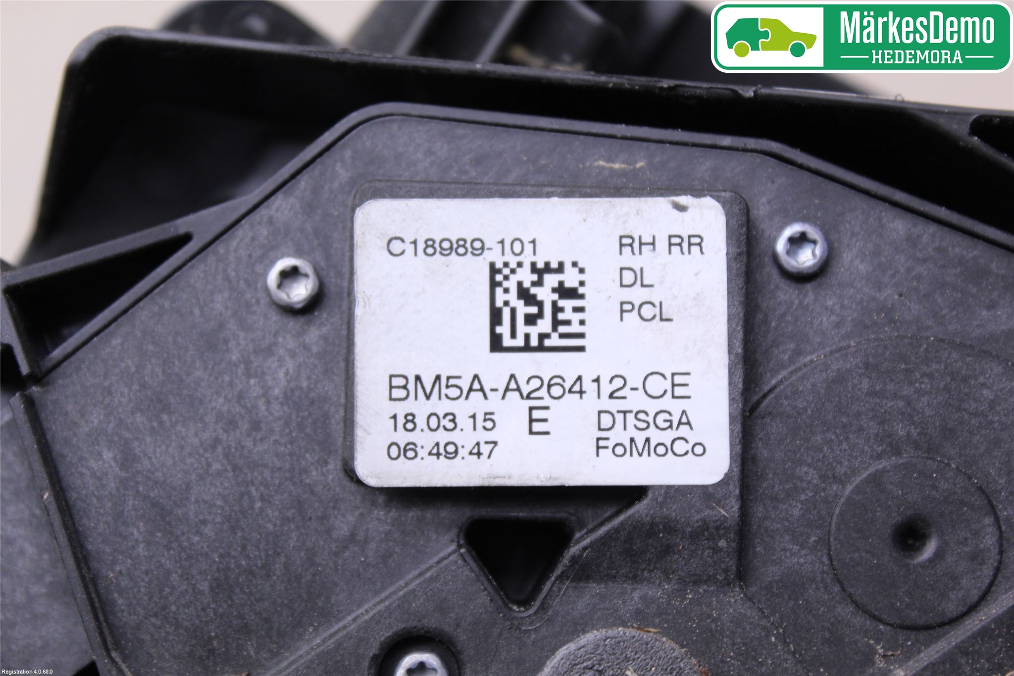 Ford MONDEO 15-22 Låskista-Dörrlås