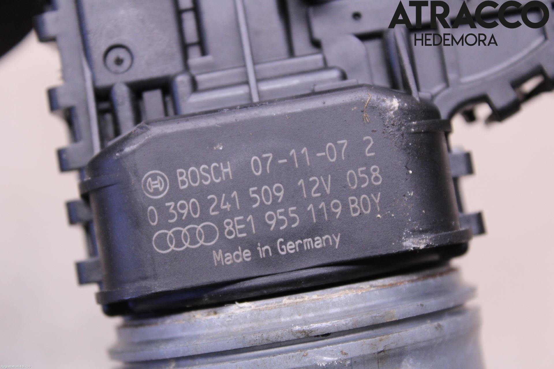 Audi A4/S4 05-07 Torkarmotor Vindruta