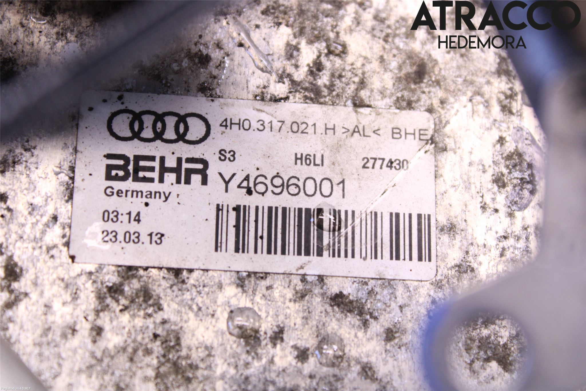 Audi A8/S8 4H 10-17 Oljekylare Automat