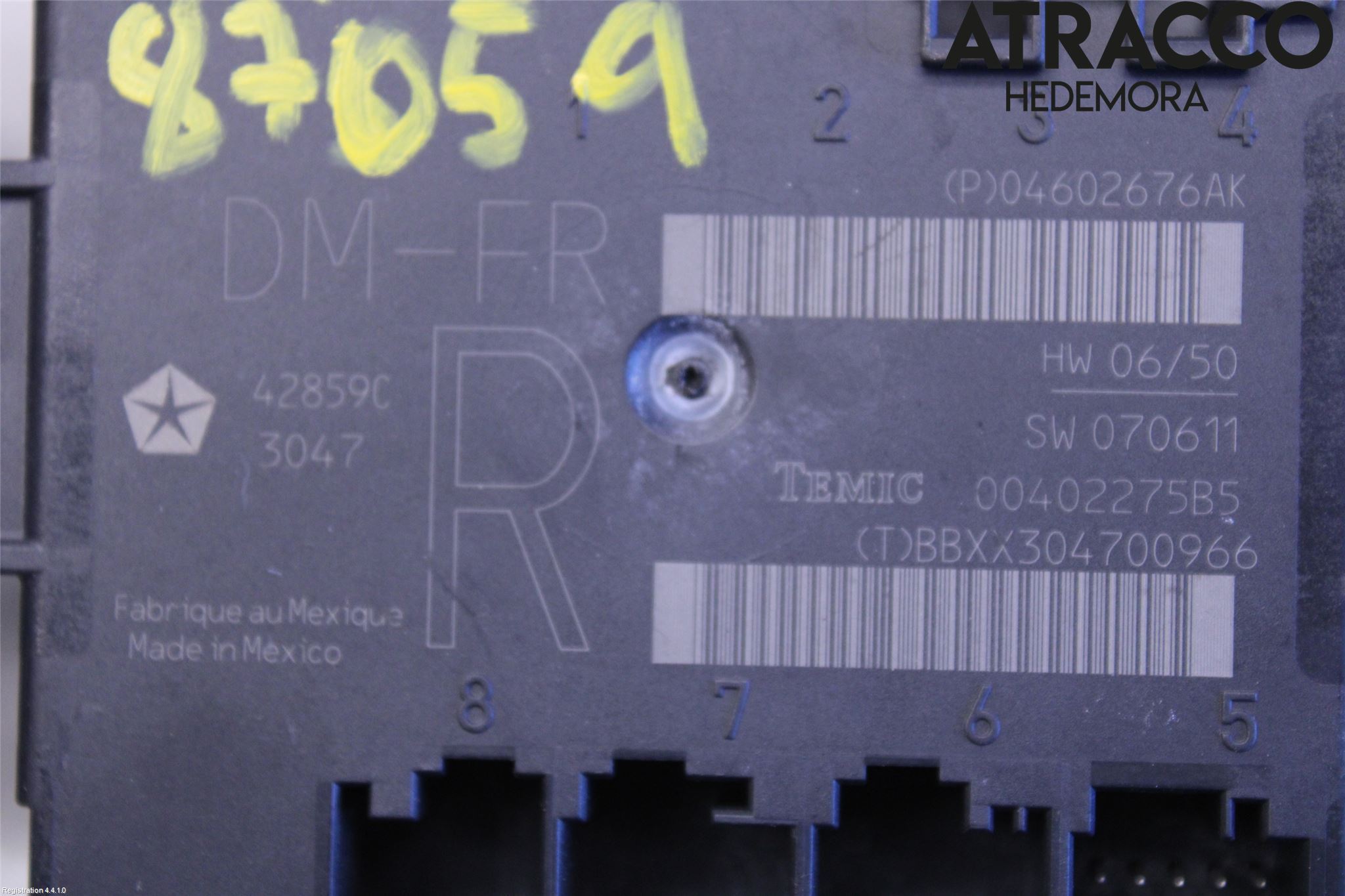 Dodge NITRO Styrenhet Dörr