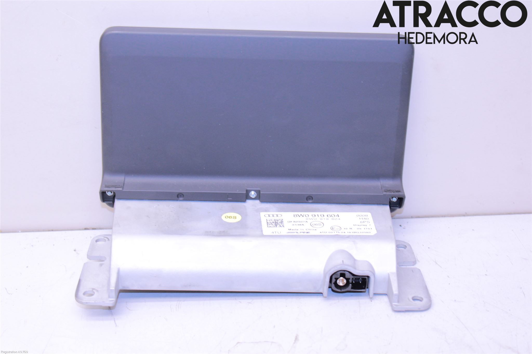 Audi A4/S4 B9 16-19 Kontrolldisplay