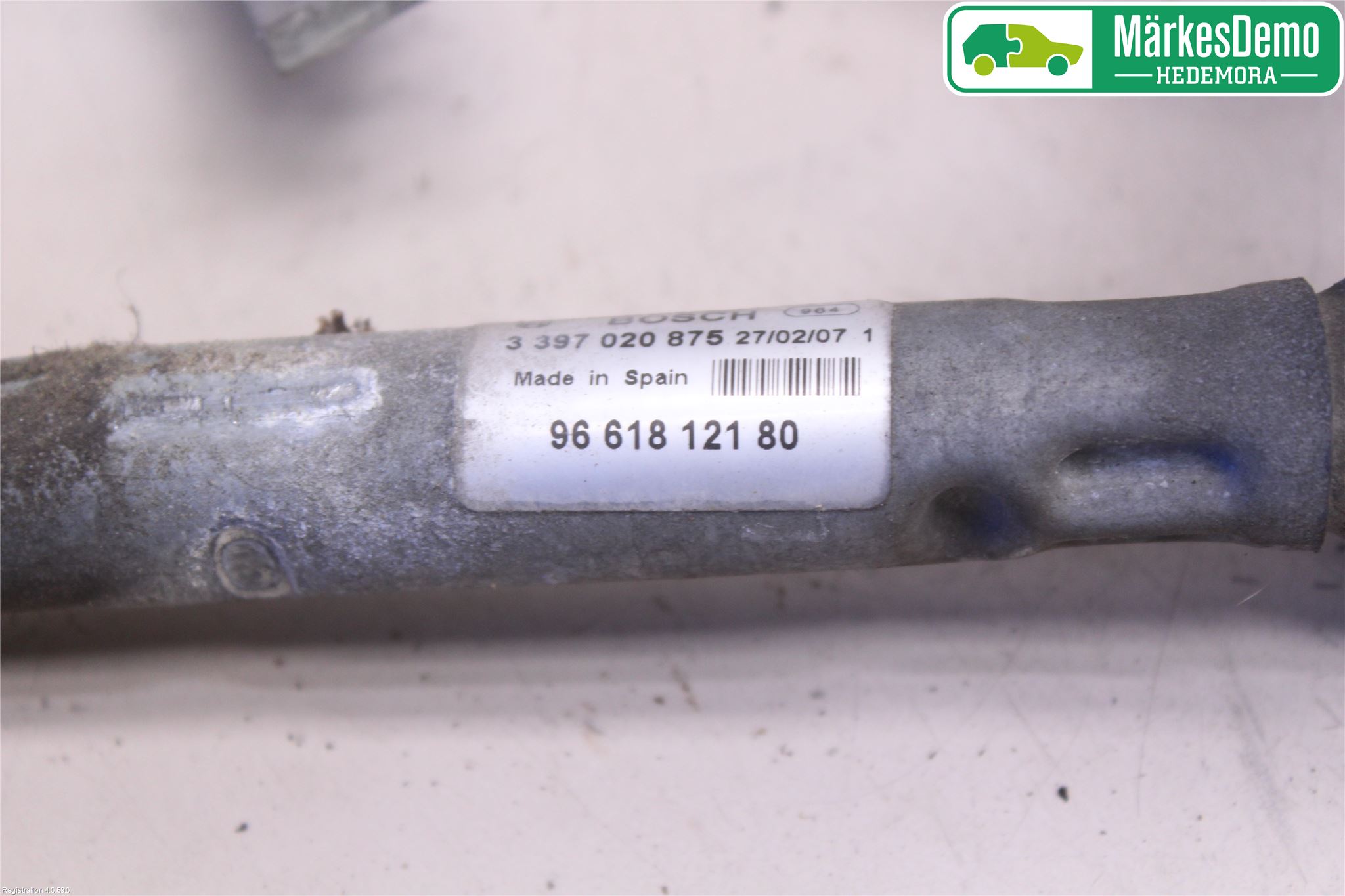 Peugeot 407 Torkarmekanism Vindruta