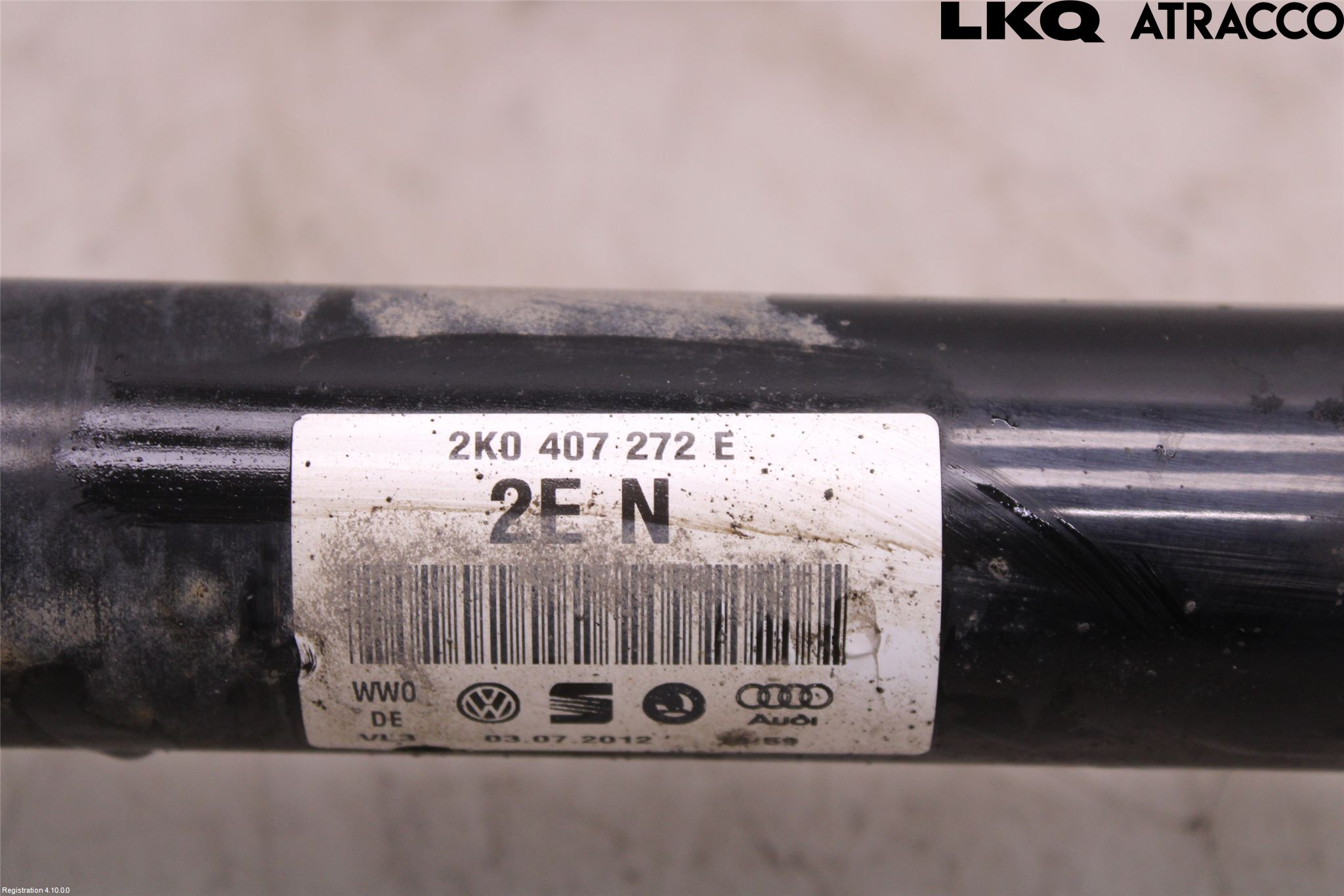 Volkswagen VW CADDY 11-15 Drivaxel Fram Höger