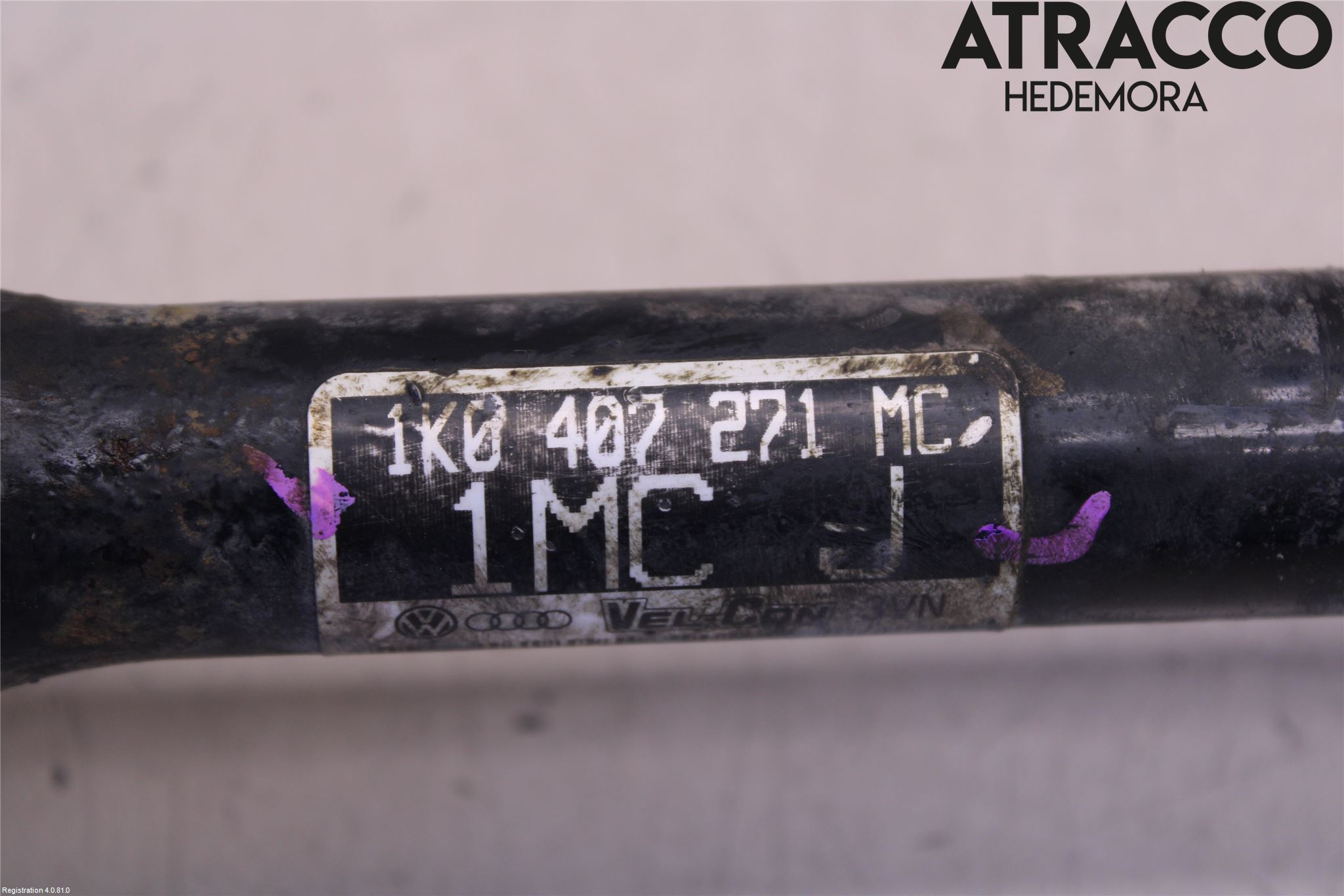 Volkswagen VW GOLF VI 09-13 Drivaxel Fram Vänster