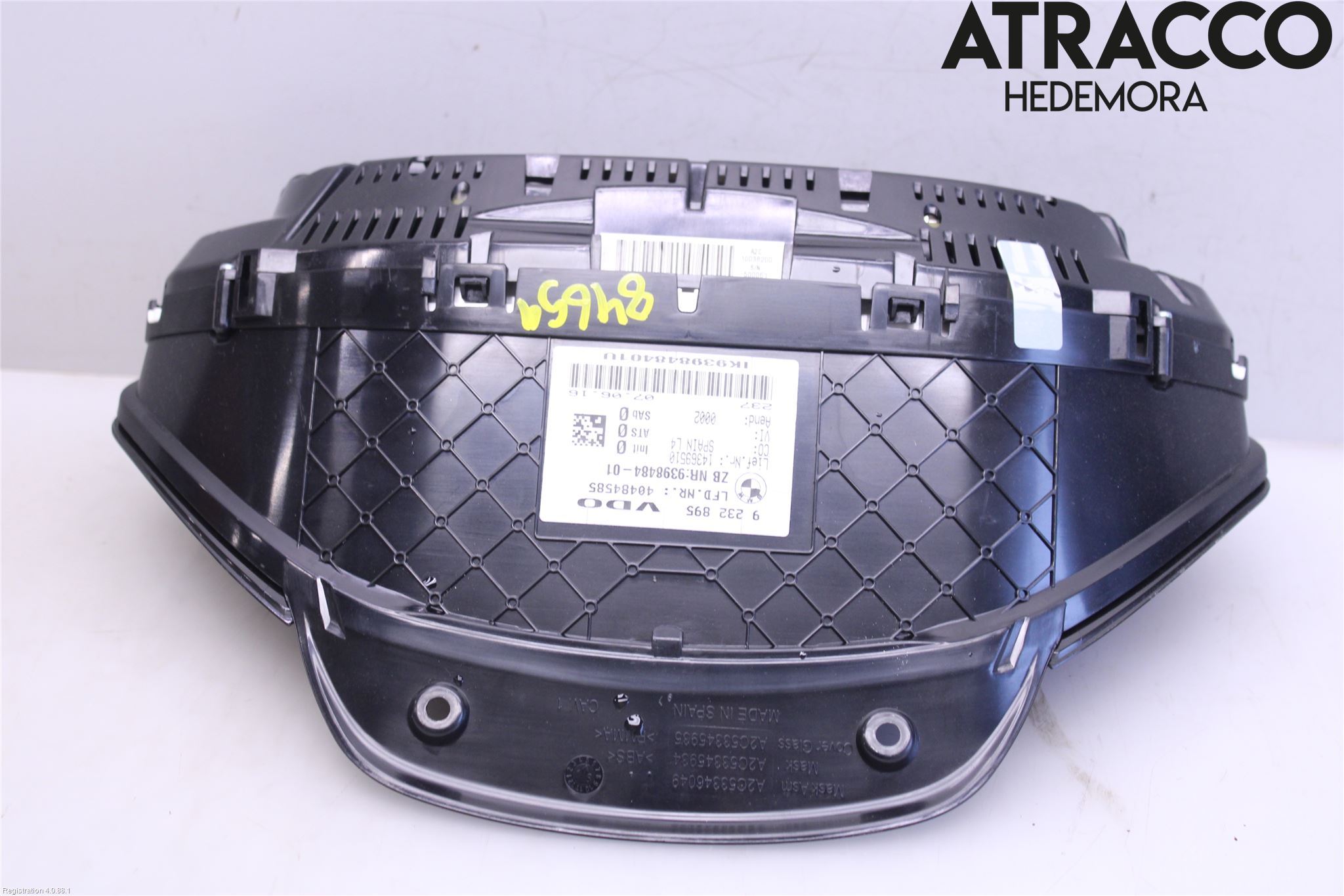 BMW 3 F30/F31/F80 12-19 Instrument Komb