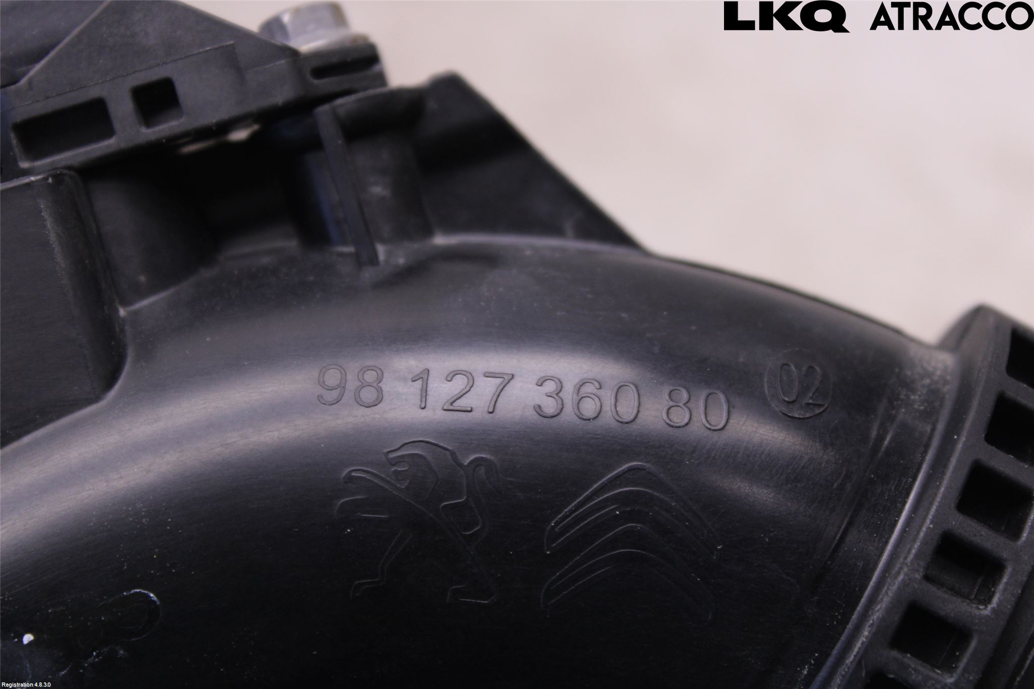 Peugeot 2008 13-20 Laddluft-Intercoolerrör