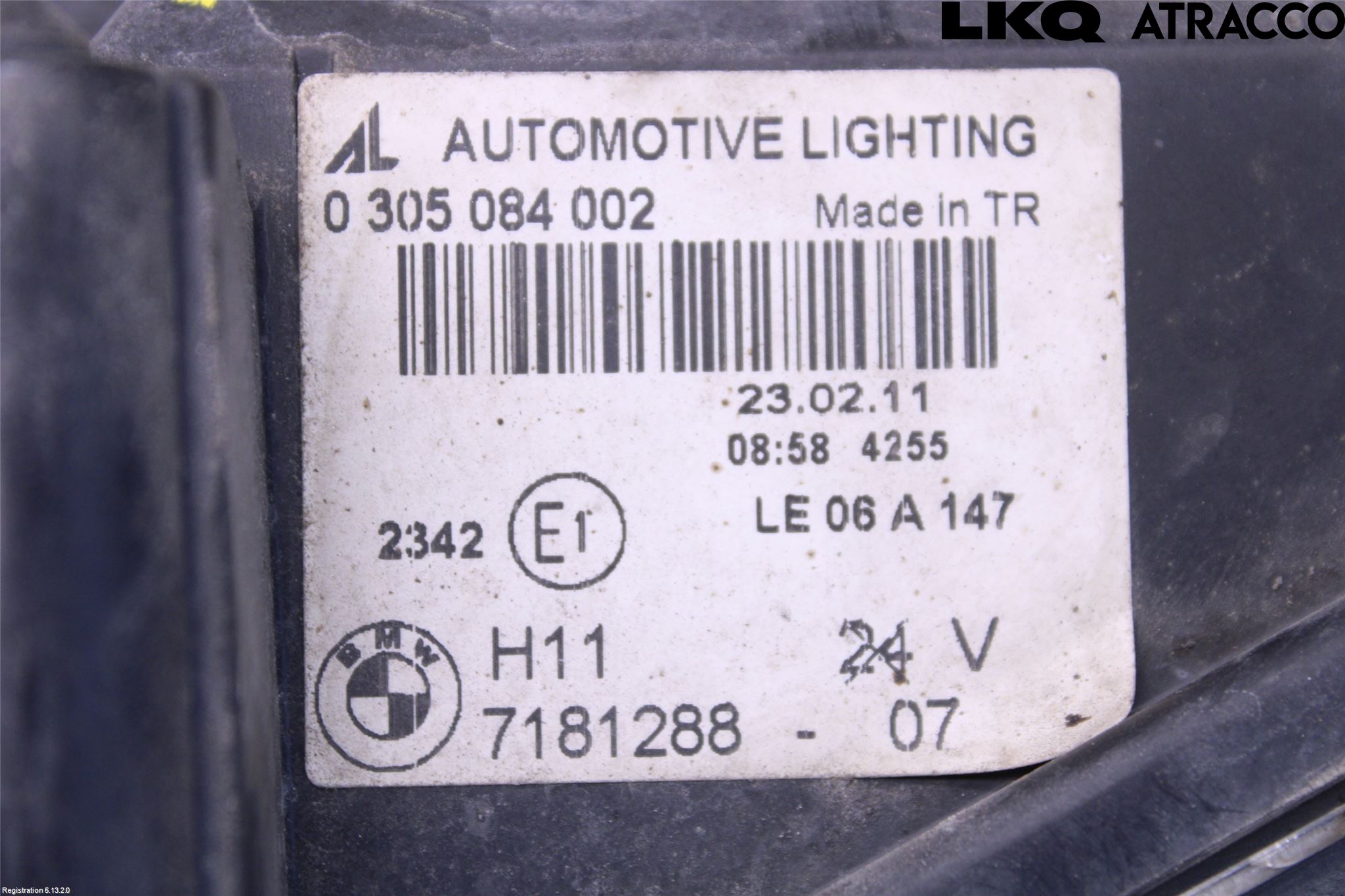 BMW 1 E87/81 5D/3D 03-11 Dimljus-Varselljus Fram